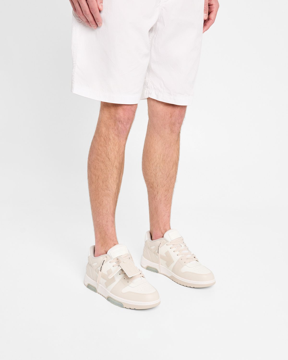 Off-White Men 's Out Of Office Leather Low-Top Sneakers