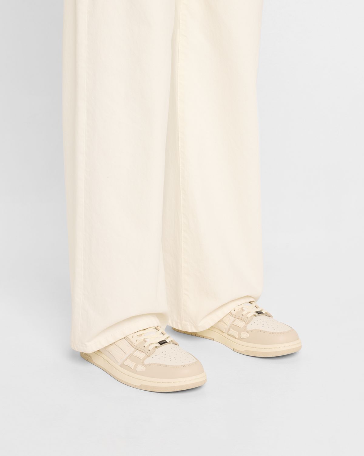 Amiri Skeleton Low-Top Leather Sneakers