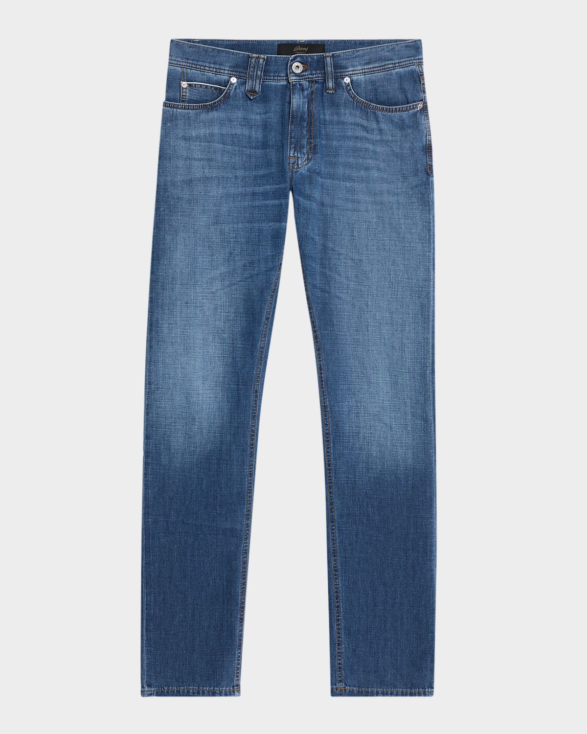 Brioni Men 's Light-Wash Denim Jeans