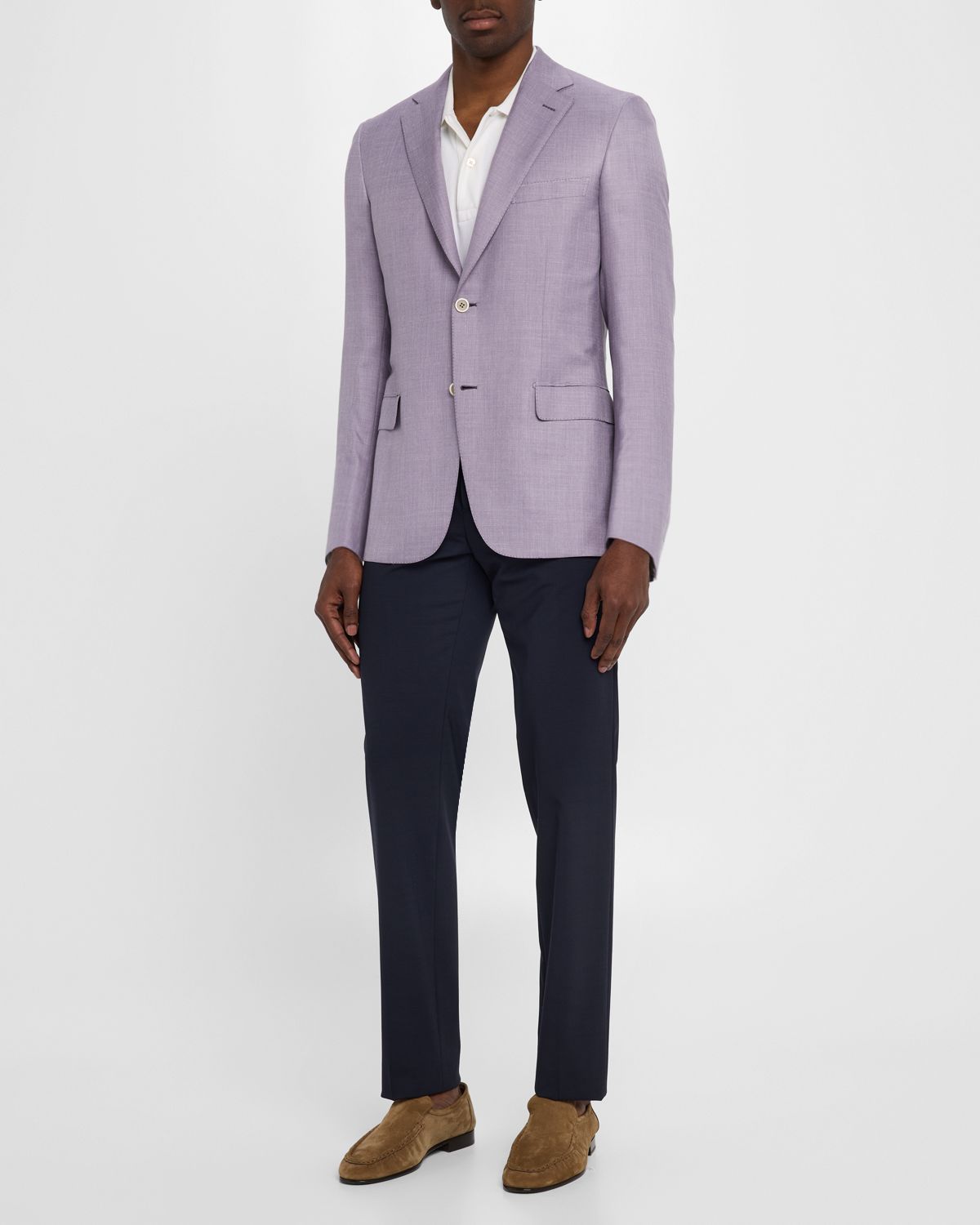 Brioni Men 's Cashmere and Silk Single-Breasted Sport Coat