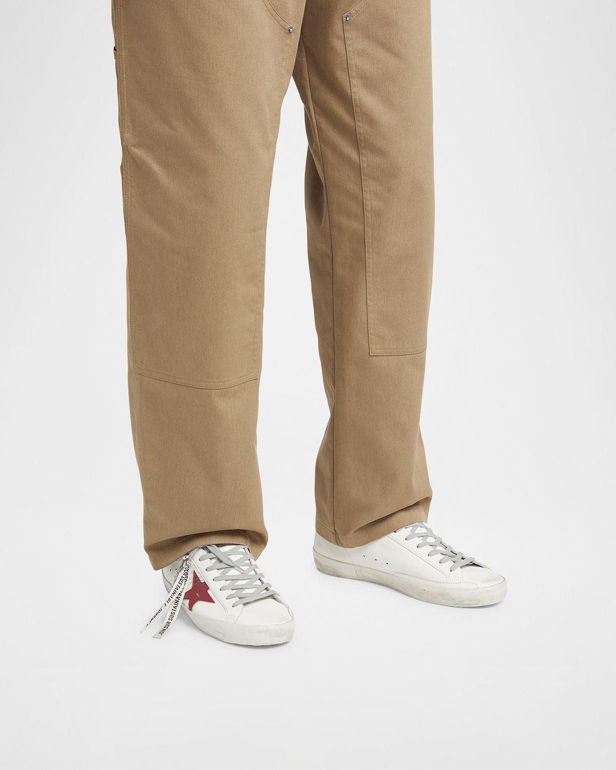 Golden Goose Men 's Super-Star Bio-Based Low-Top Sneakers