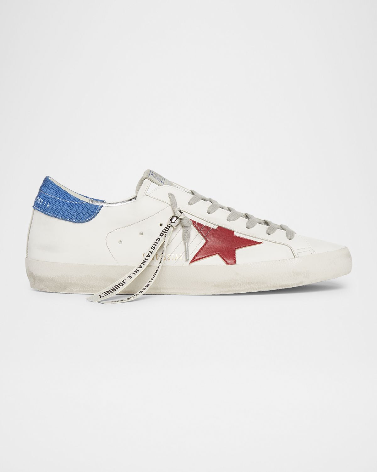 Golden Goose Men 's Super-Star Bio-Based Low-Top Sneakers