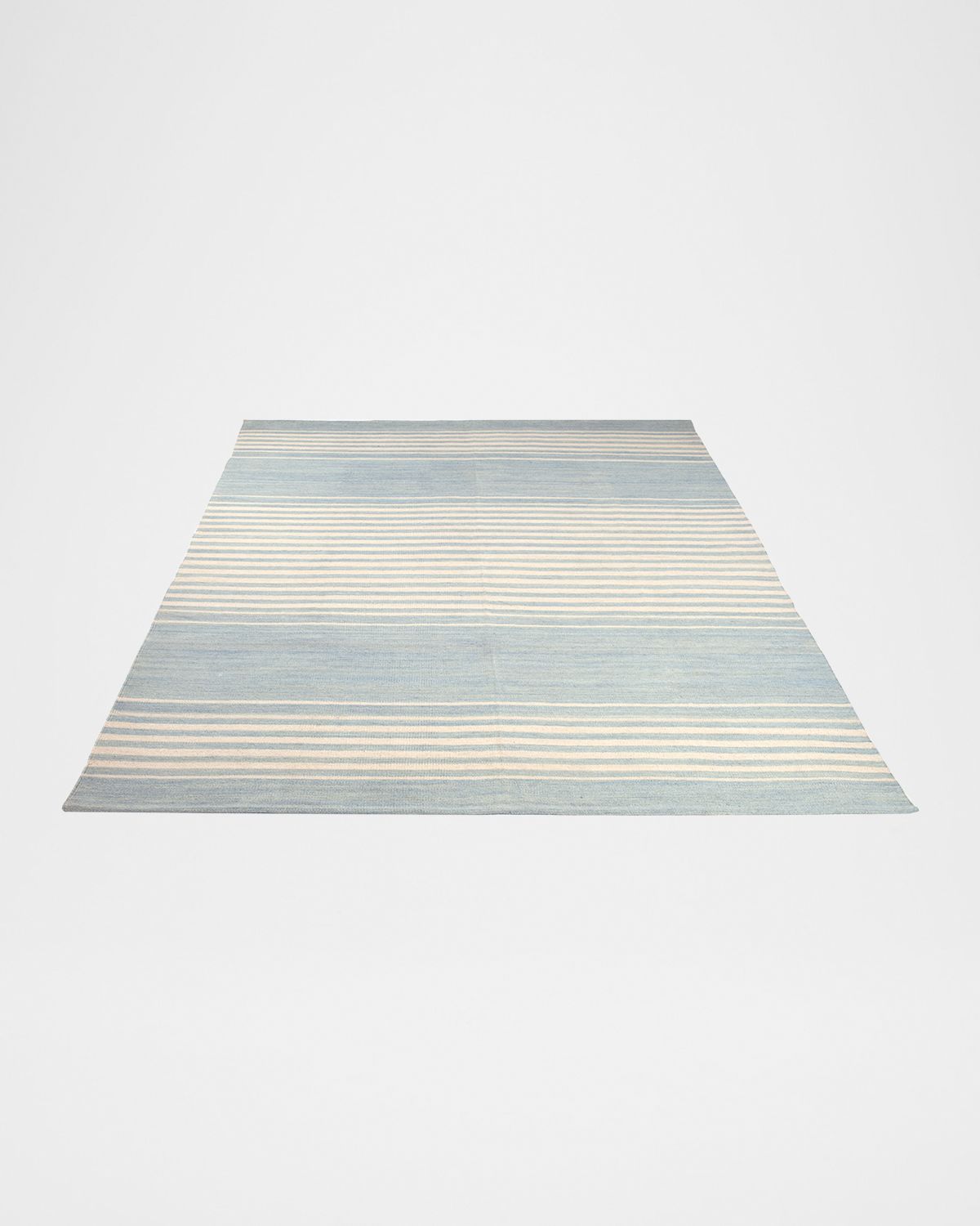 Ralph Lauren Home Bluff Point Stripe Hand-Woven Rug