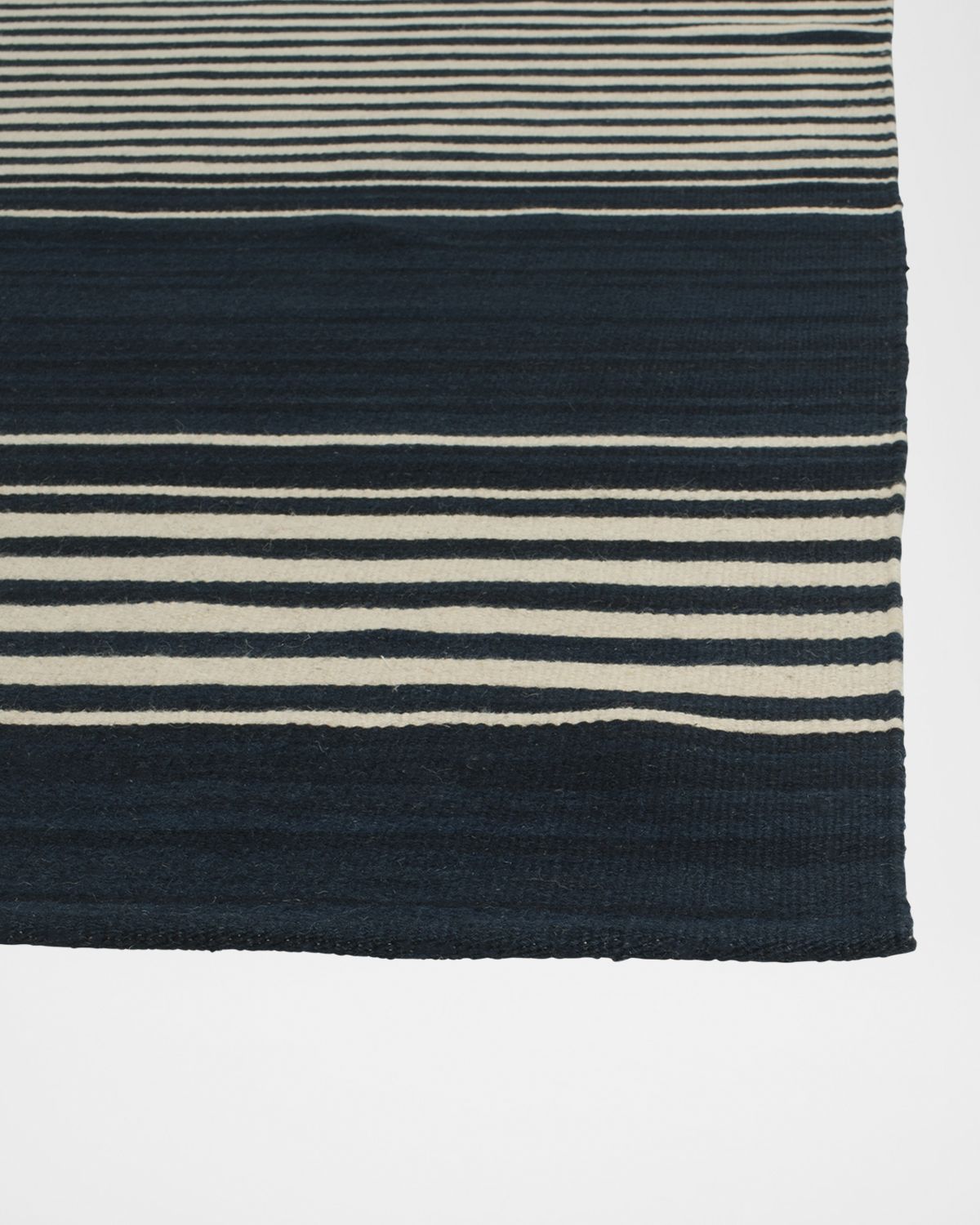 Ralph Lauren Home Bluff Point Stripe Hand-Woven Rug