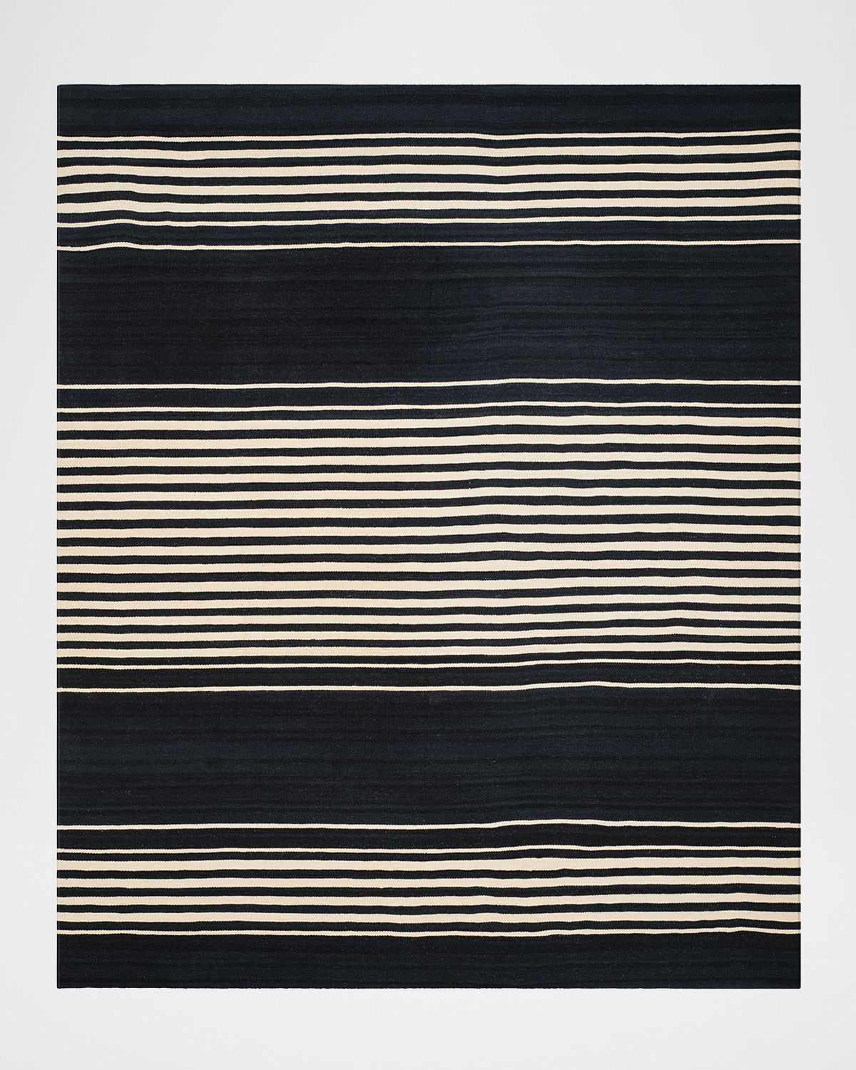 Ralph Lauren Home Bluff Point Stripe Hand-Woven Rug