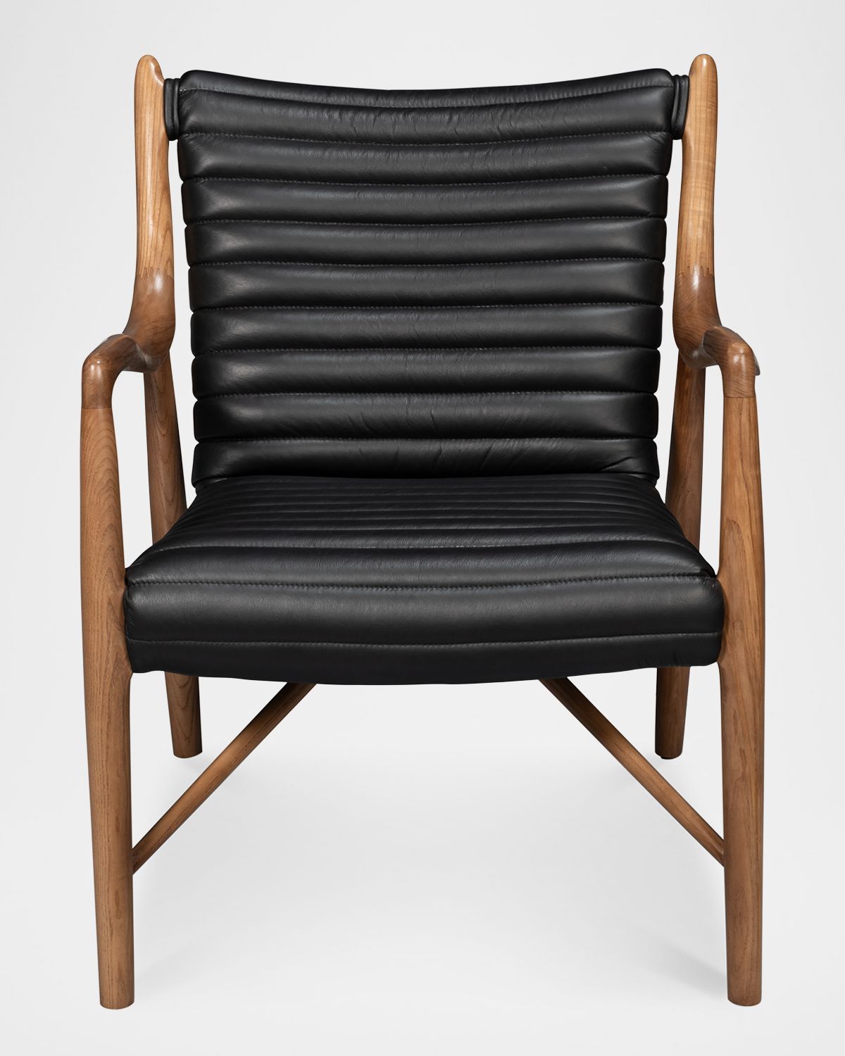 Sarreid Singletary Leather Chair | Thumbnail 6