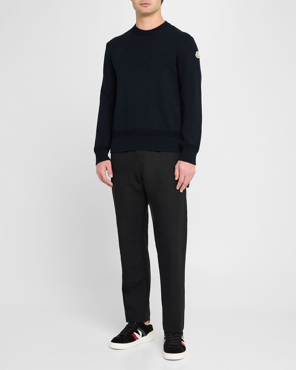 Moncler Men 's Cotton Crewneck Sweater