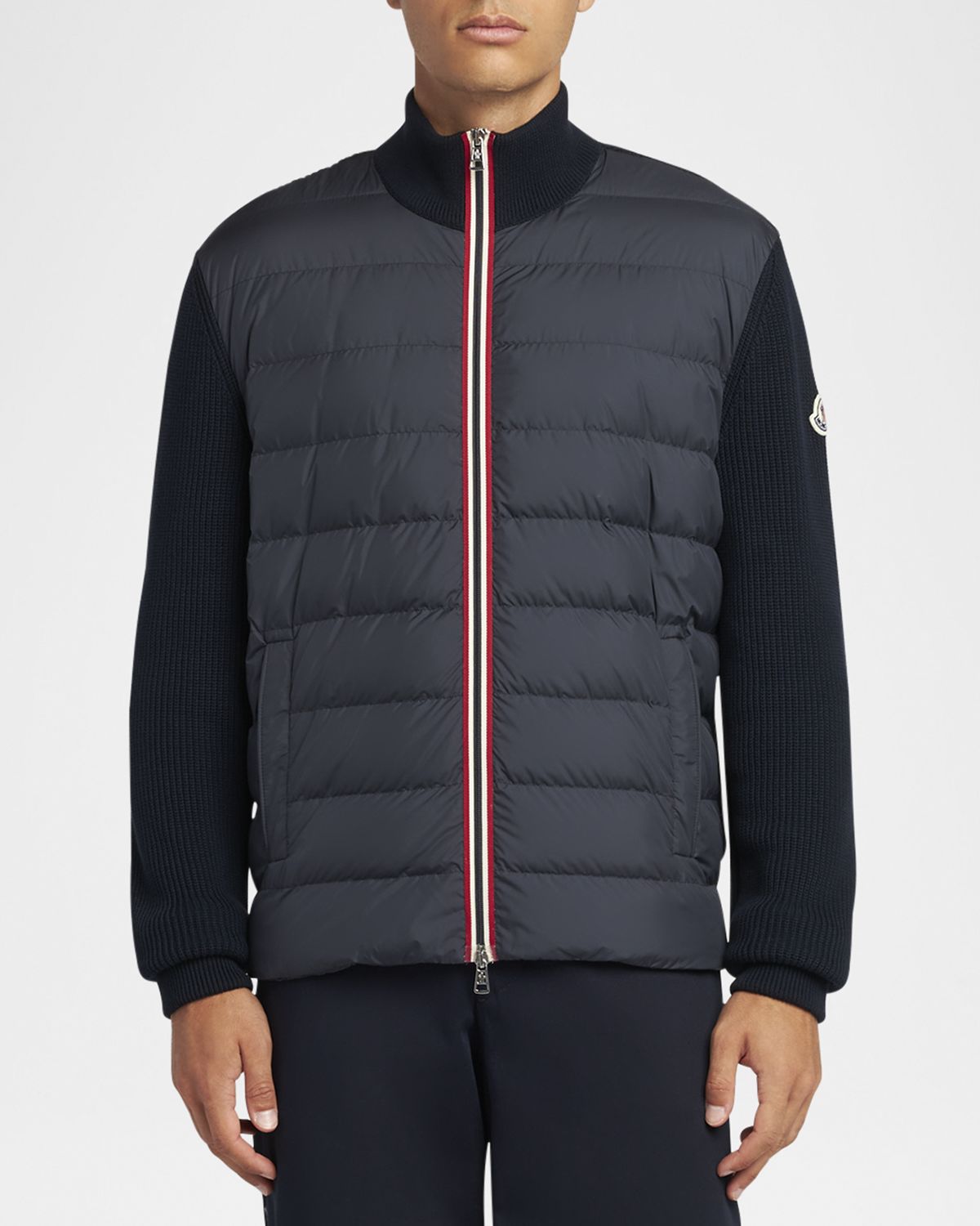 Moncler Men 's Down Knit Jacket