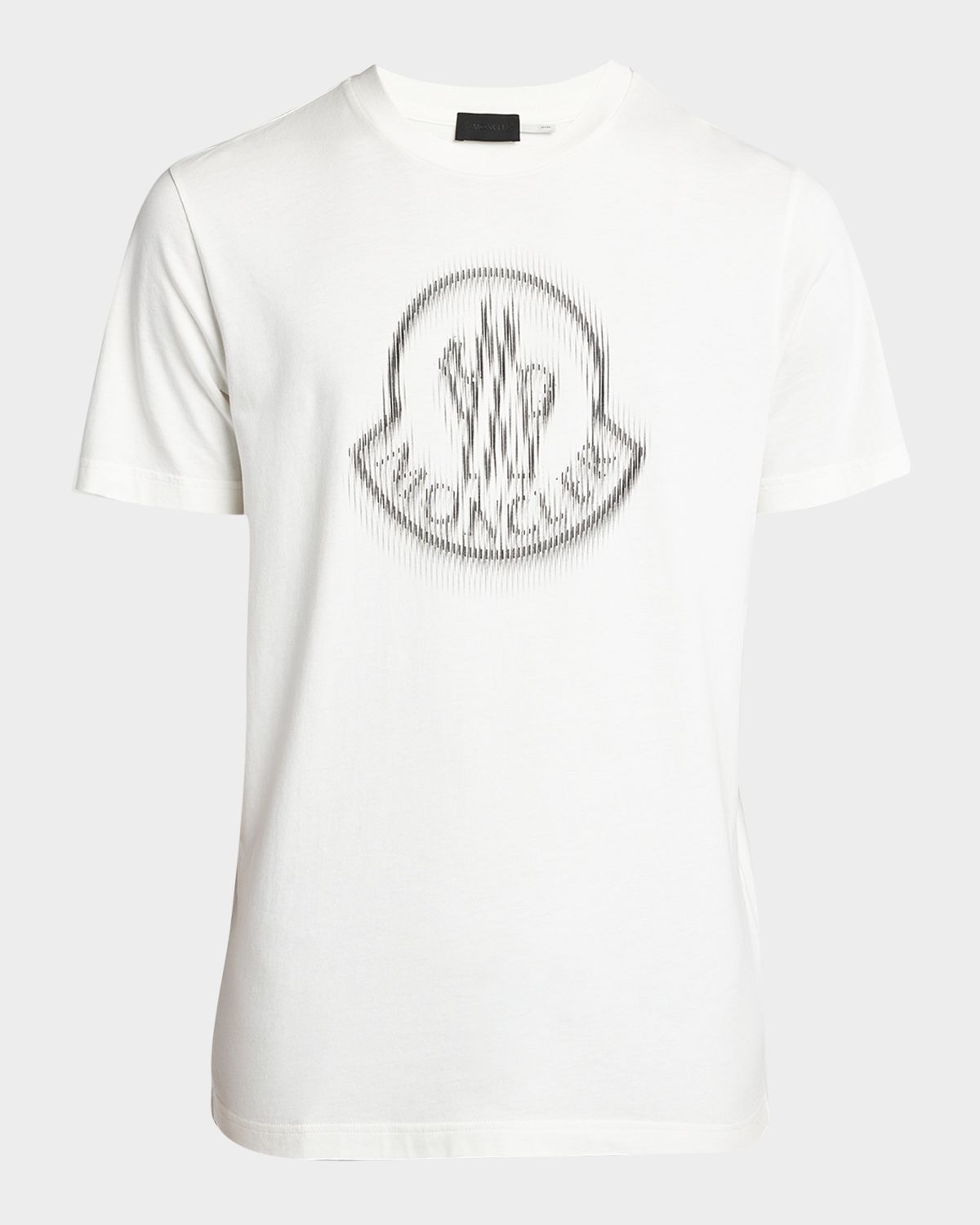 Moncler Men 's Cotton Faded Logo T-Shirt