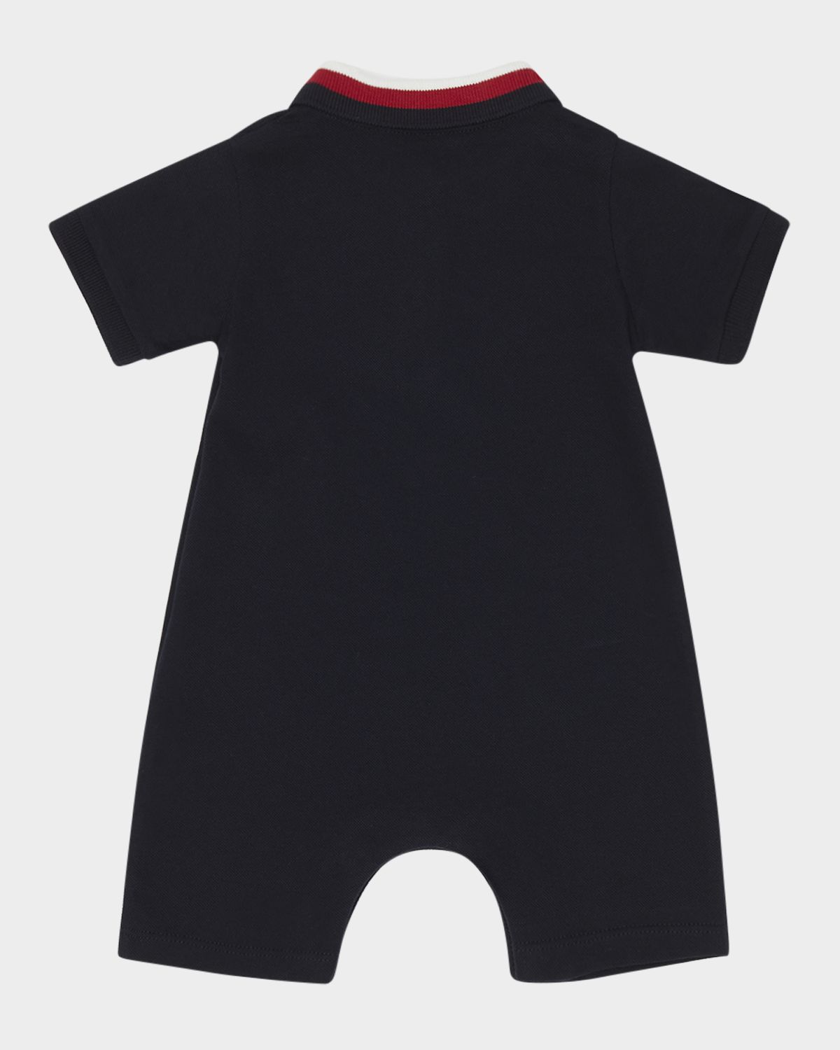 Moncler Boy 's Pique Polo Playsuit, Size Newborn-24M