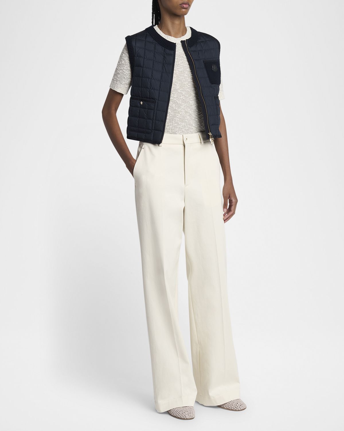 Moncler Quilted Down Vest