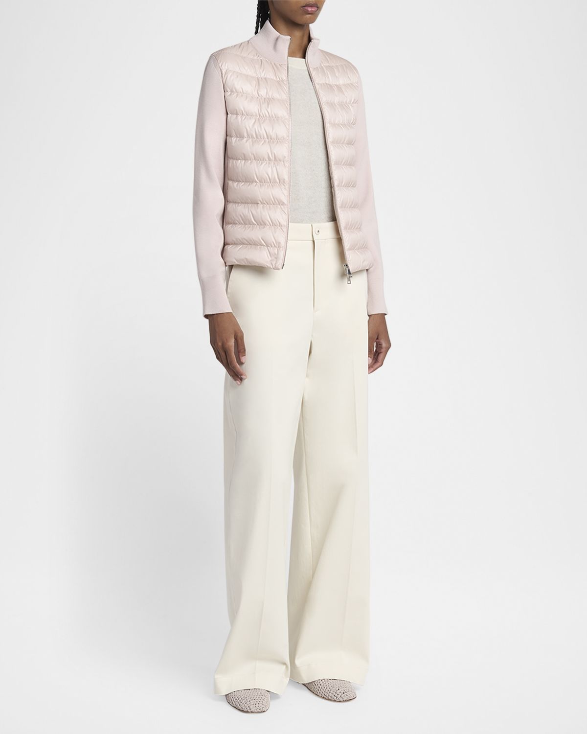 Moncler Padded Wool Cardigan