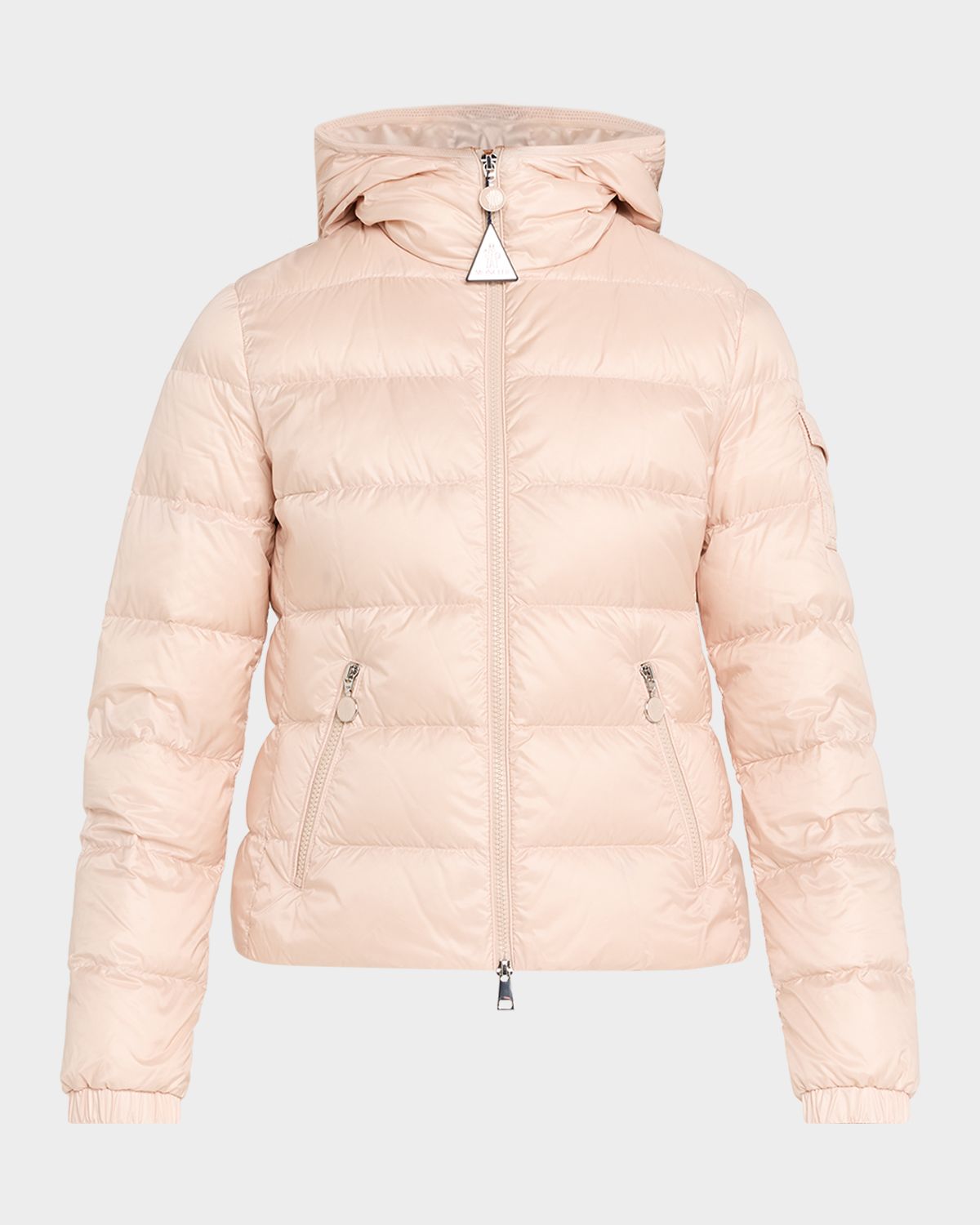 Moncler Gles Hooded Down Jacket