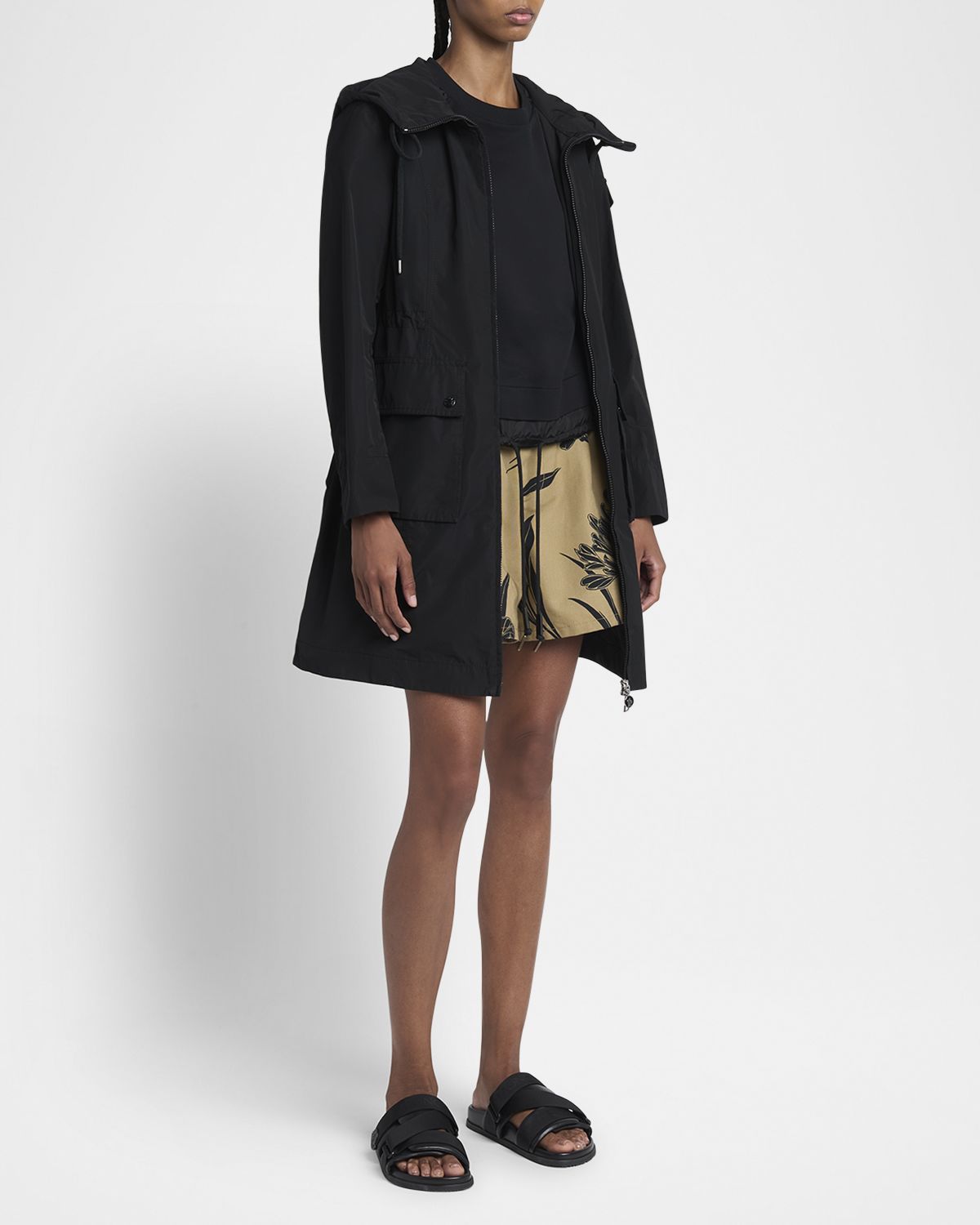 Moncler Laerte Long Hooded Parka | Thumbnail 5 Moncler Laerte Long Hooded Parka | Thumbnail 5