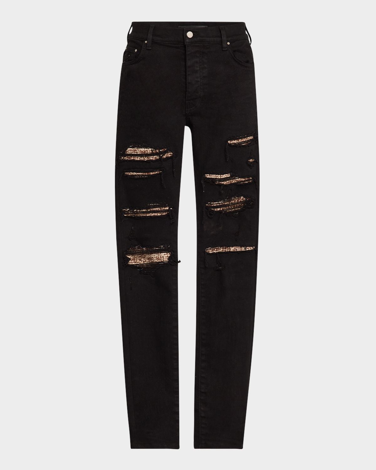 Amiri Men 's Boucle Thrasher Skinny Jeans