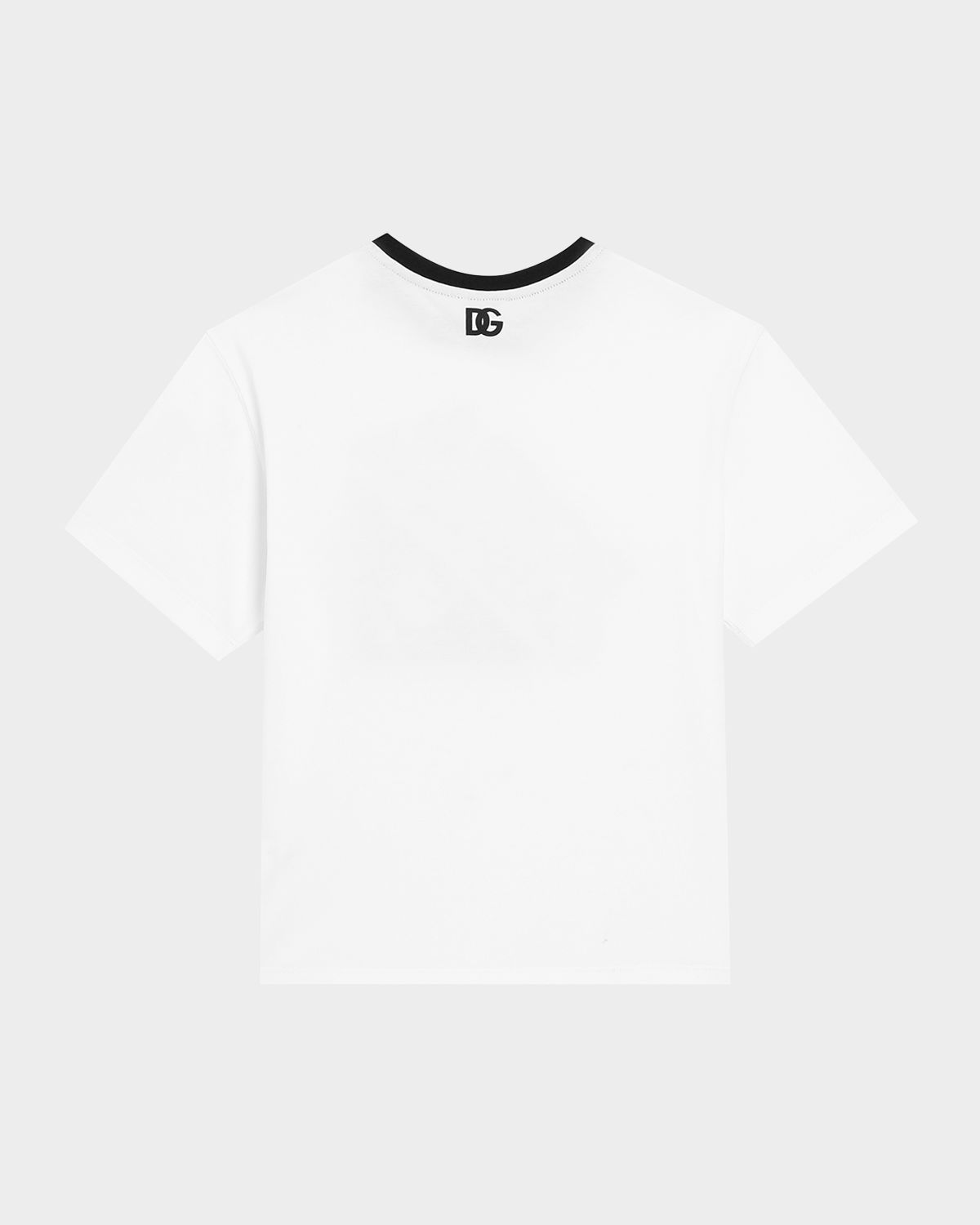 Dolce & Gabbana Boy 's Rubberized Logo Short-Sleeve T-Shirt, Size 4-