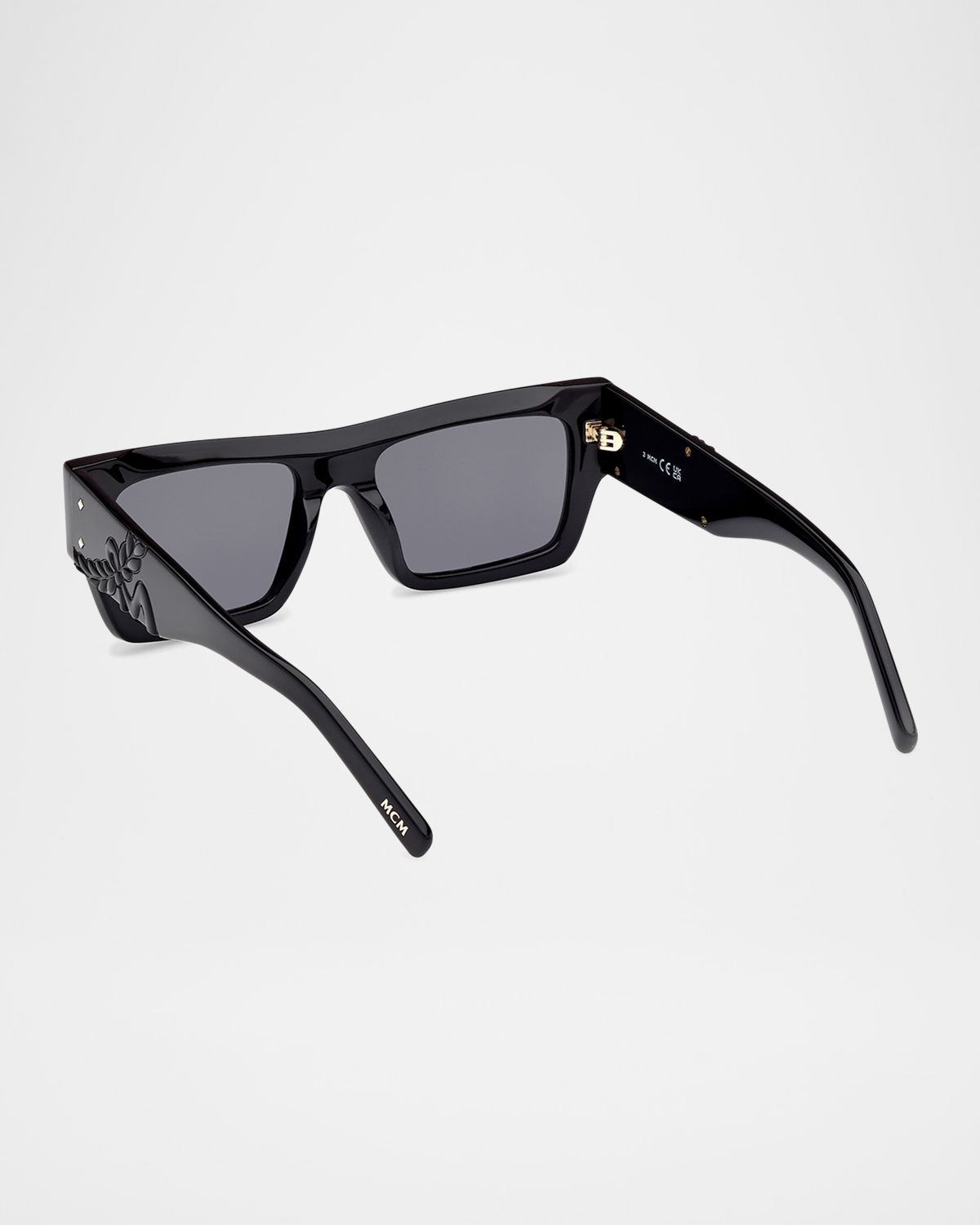MCM Men 's MW0014M Acetate Rectangle Sunglasses
