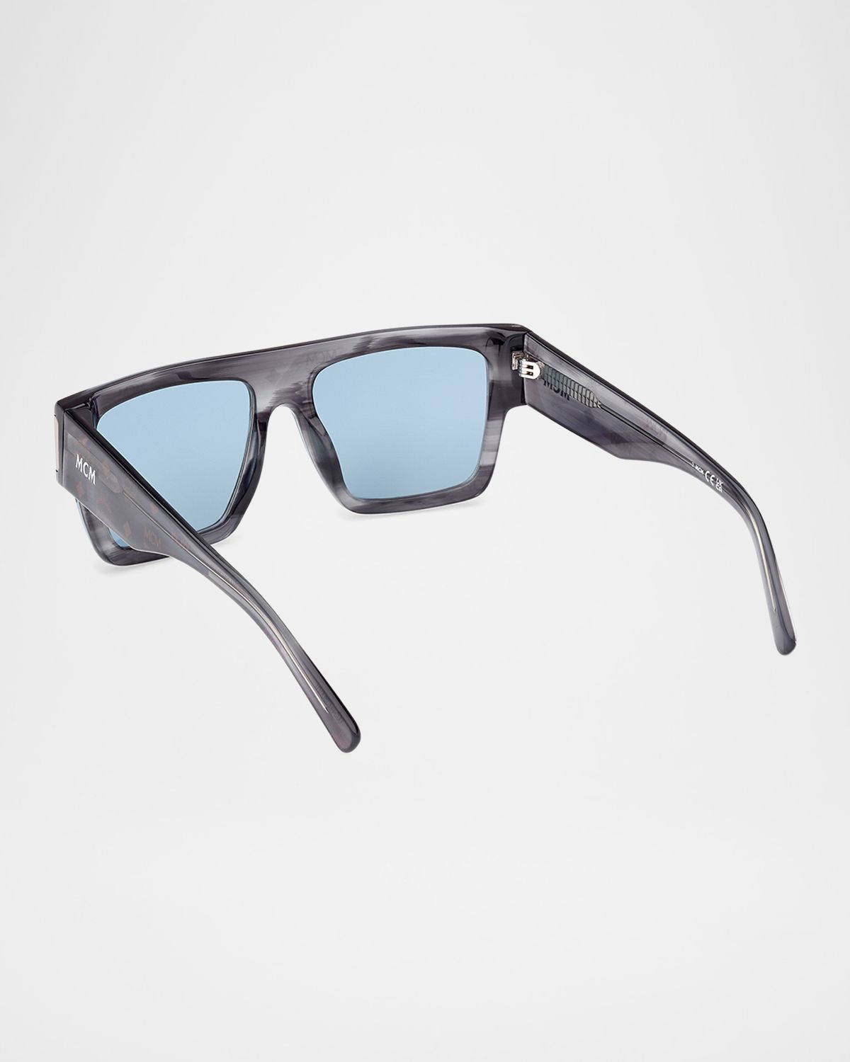 MCM Men 's MW0011M Acetate Rectangle Sunglasses
