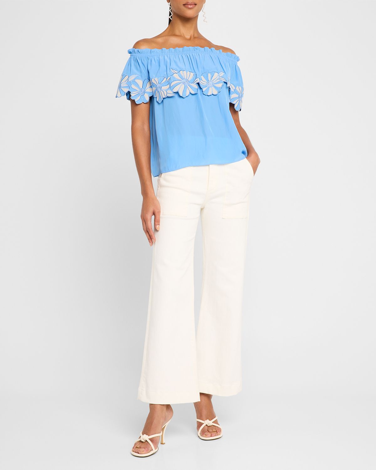 Ramy Brook Clifford Wide-Leg Jeans