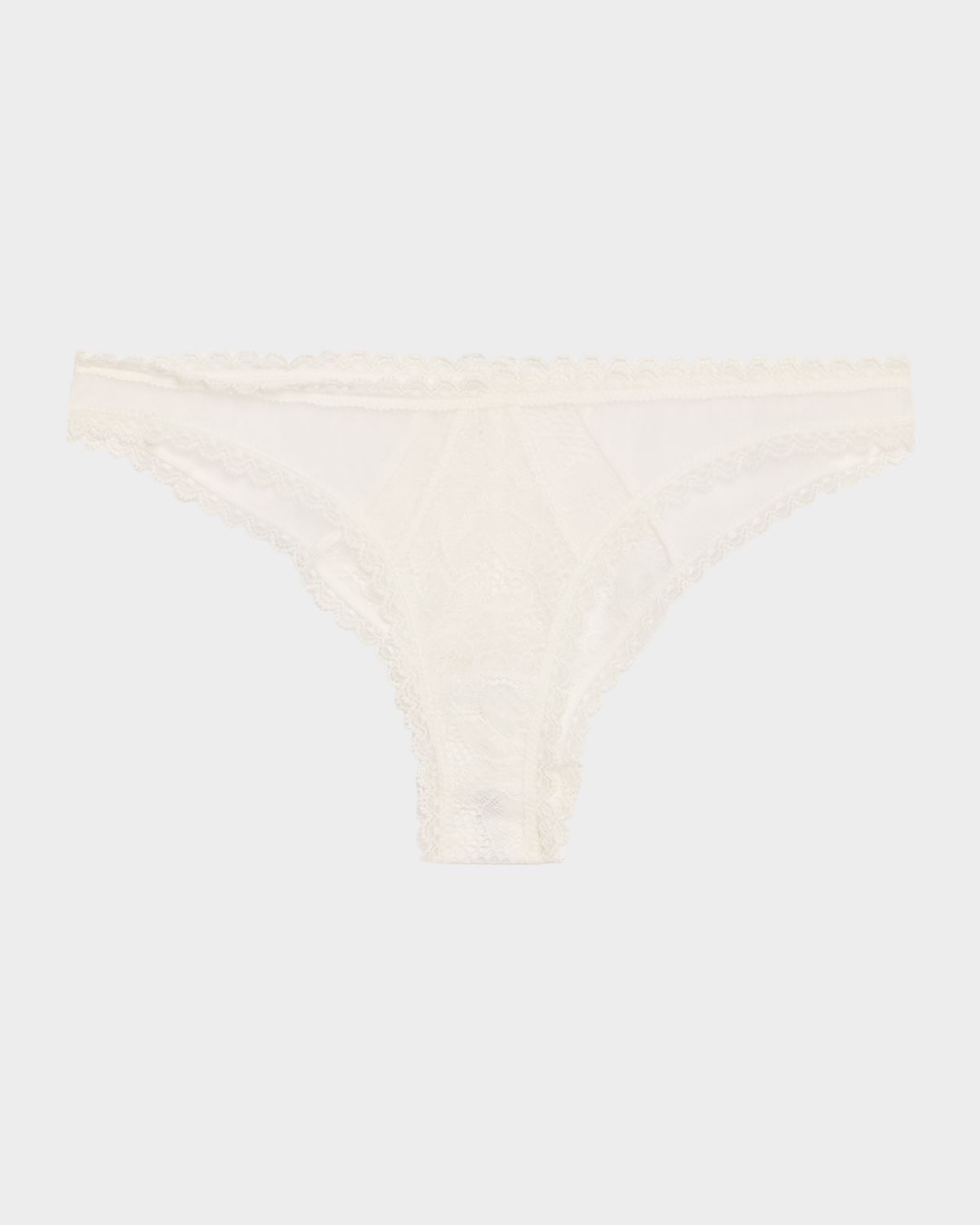Kiki De Montparnasse Dahlia Scalloped Floral Lace Panty