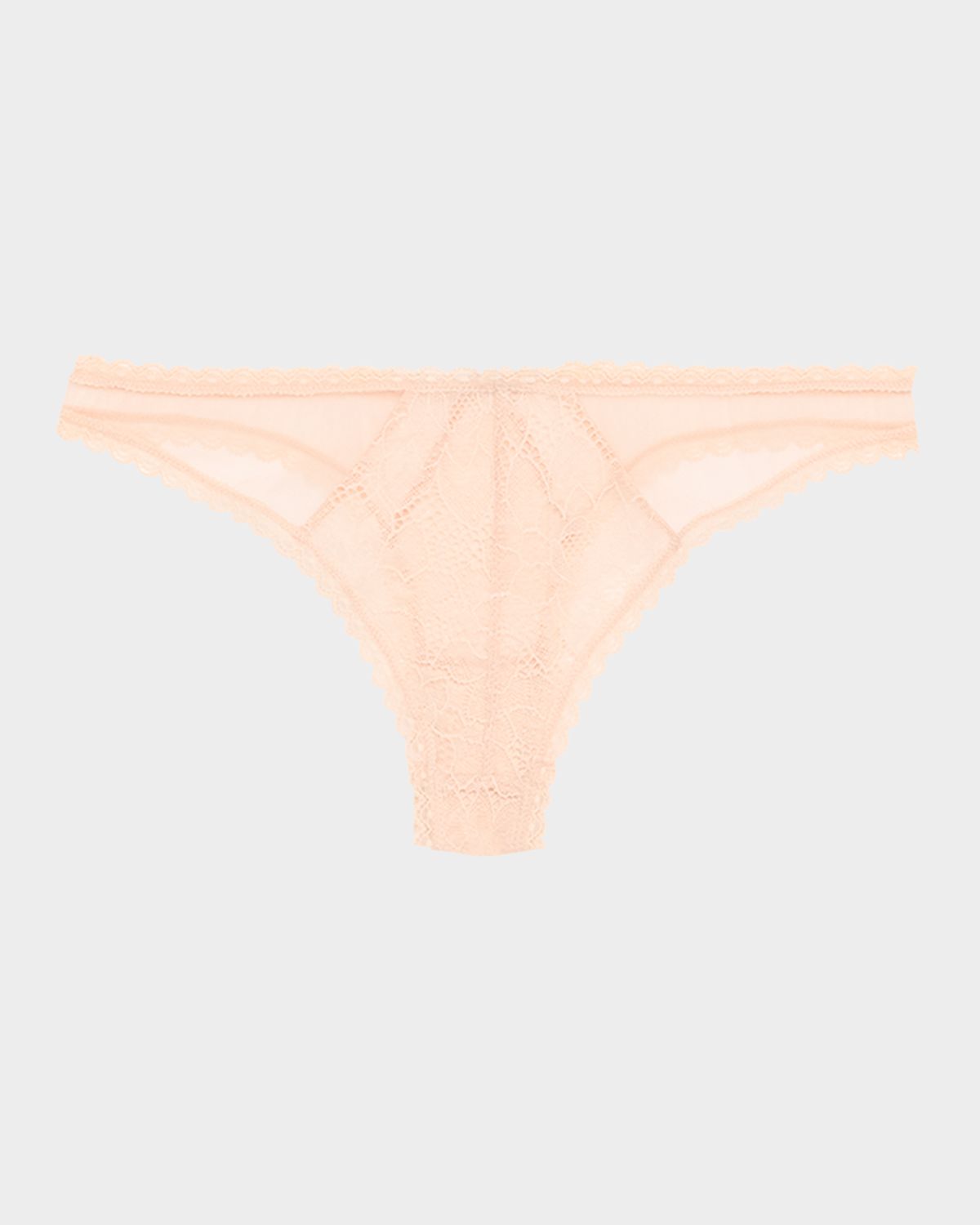 Kiki De Montparnasse Dahlia Scalloped Floral Lace Panty