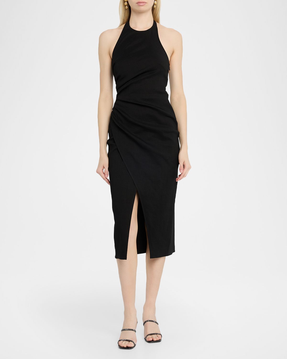 A.L.C. Sylvie Halter Midi Dress