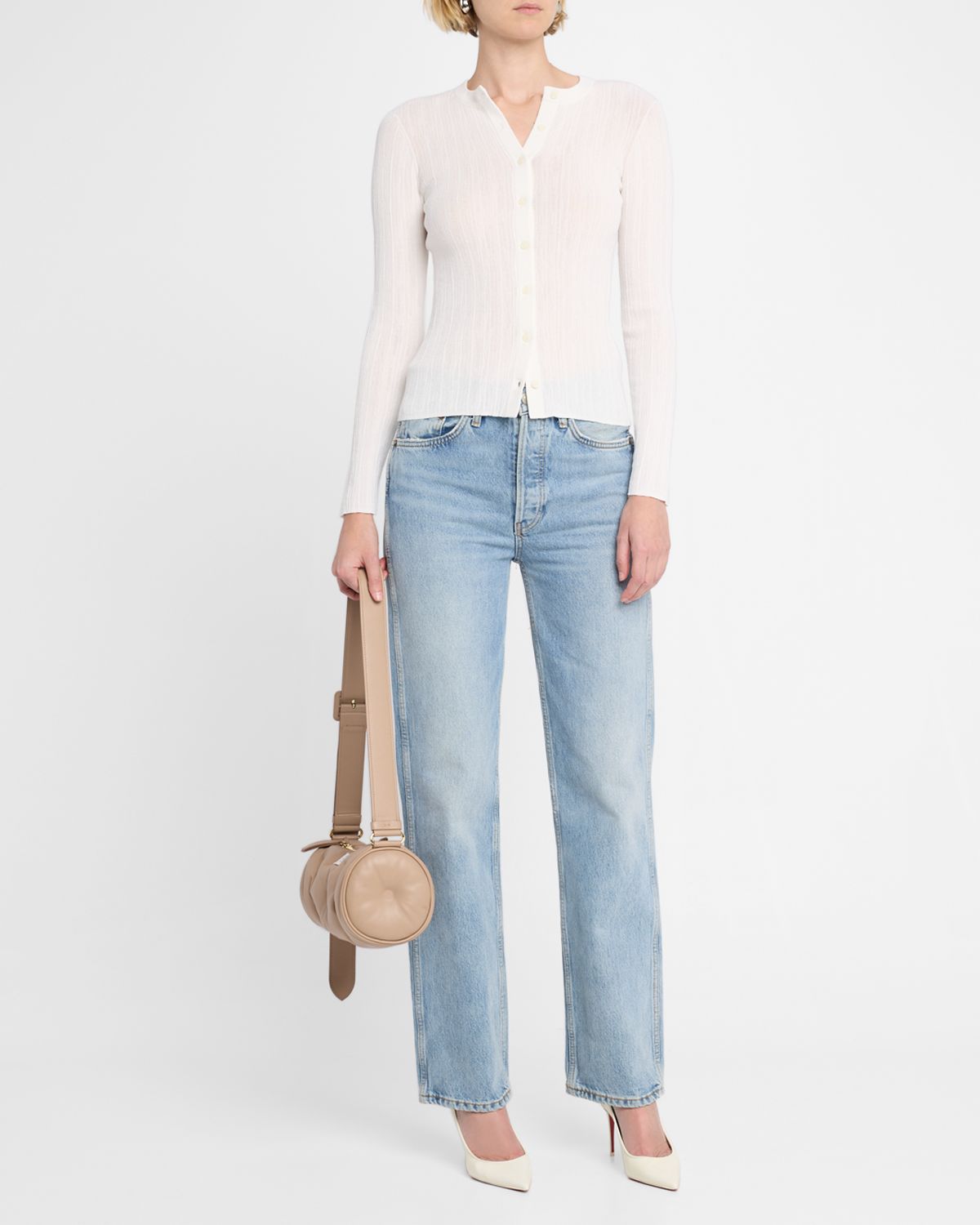 A.L.C. Fisher Ribbed Cardigan