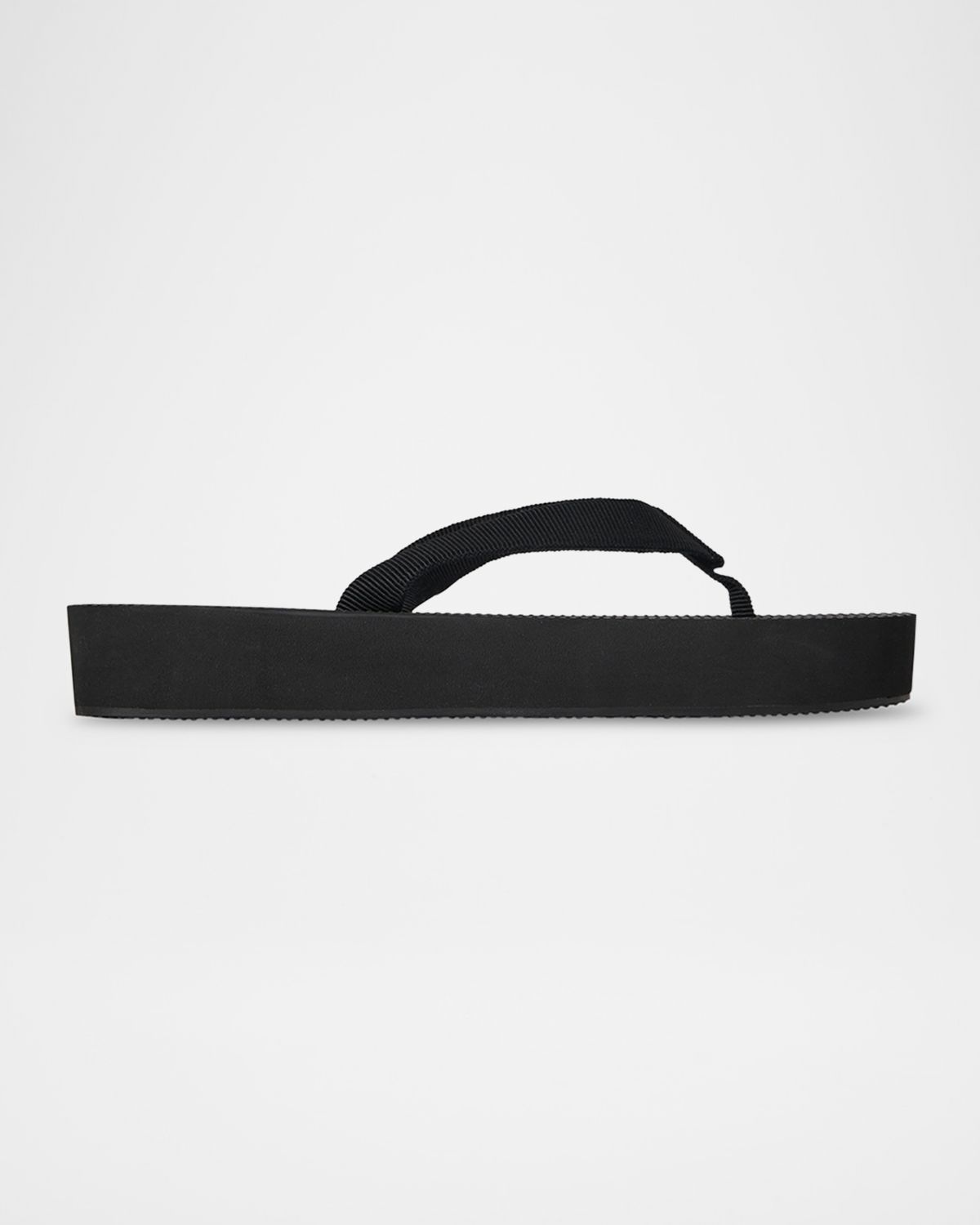 THE ROW Dune Cotton Flatform Thong Sandals