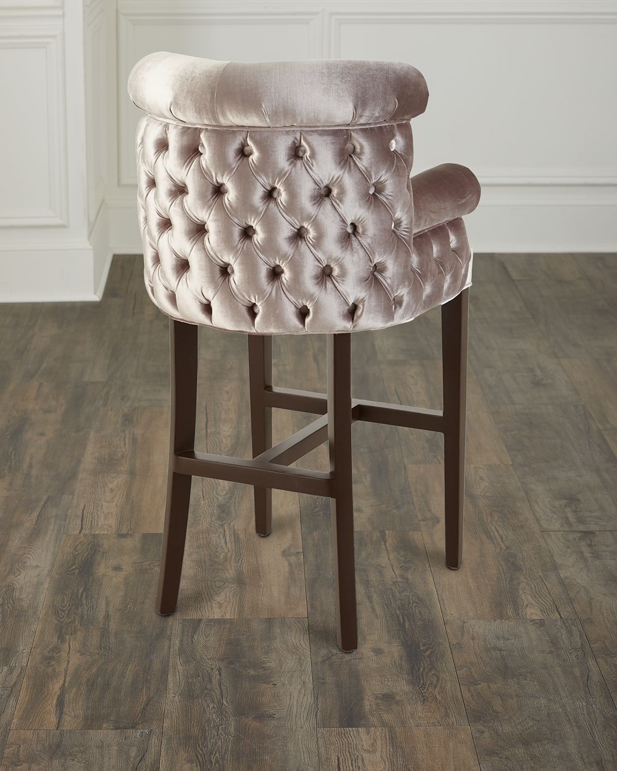Haute House Eva Mirror Trim Counter Stool - 27" | Thumbnail 6 Haute House Eva Mirror Trim Counter Stool - 27" | Thumbnail 6