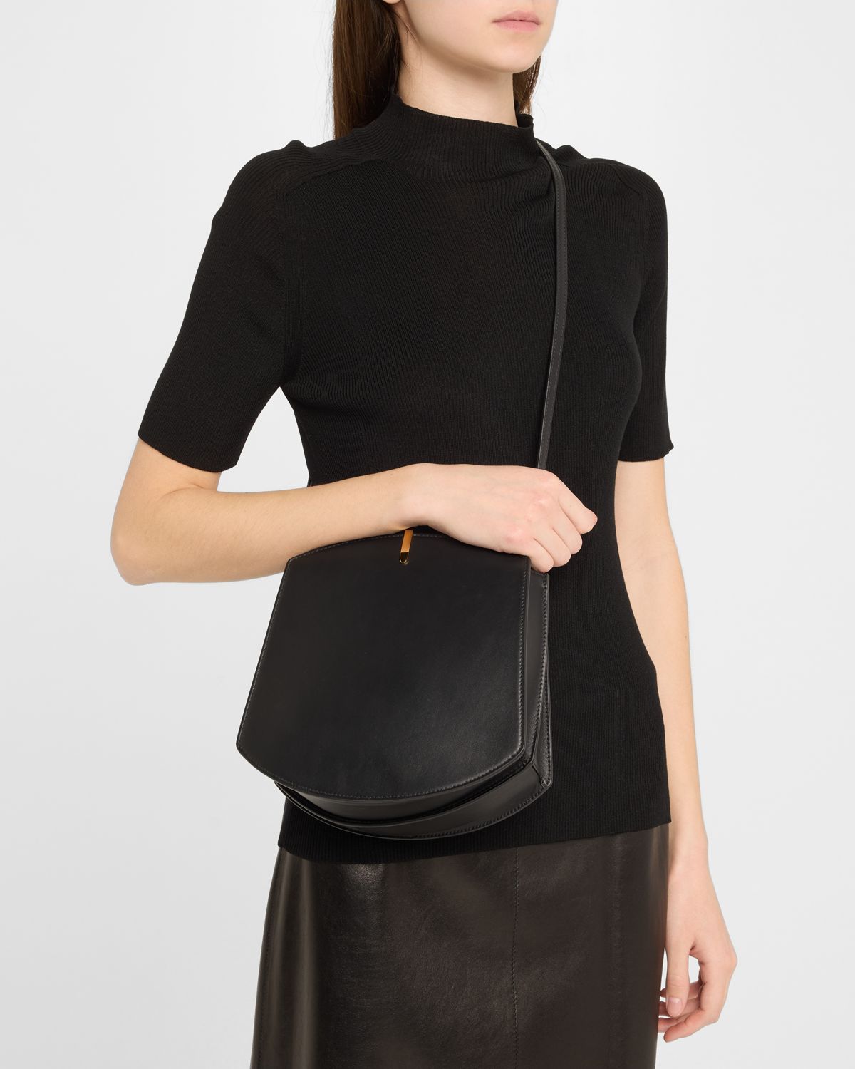 Savette The Florence Calf Leather Crossbody Bag | Thumbnail 9 Savette The Florence Calf Leather Crossbody Bag | Thumbnail 9