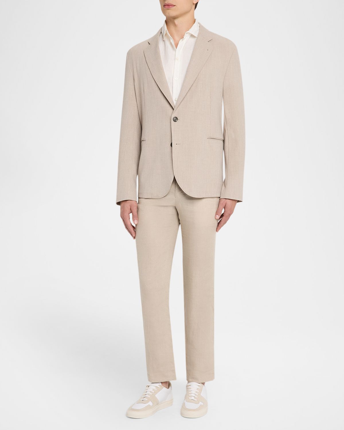 Emporio Armani Men 's Stretch Techno Gabardine Sport Coat