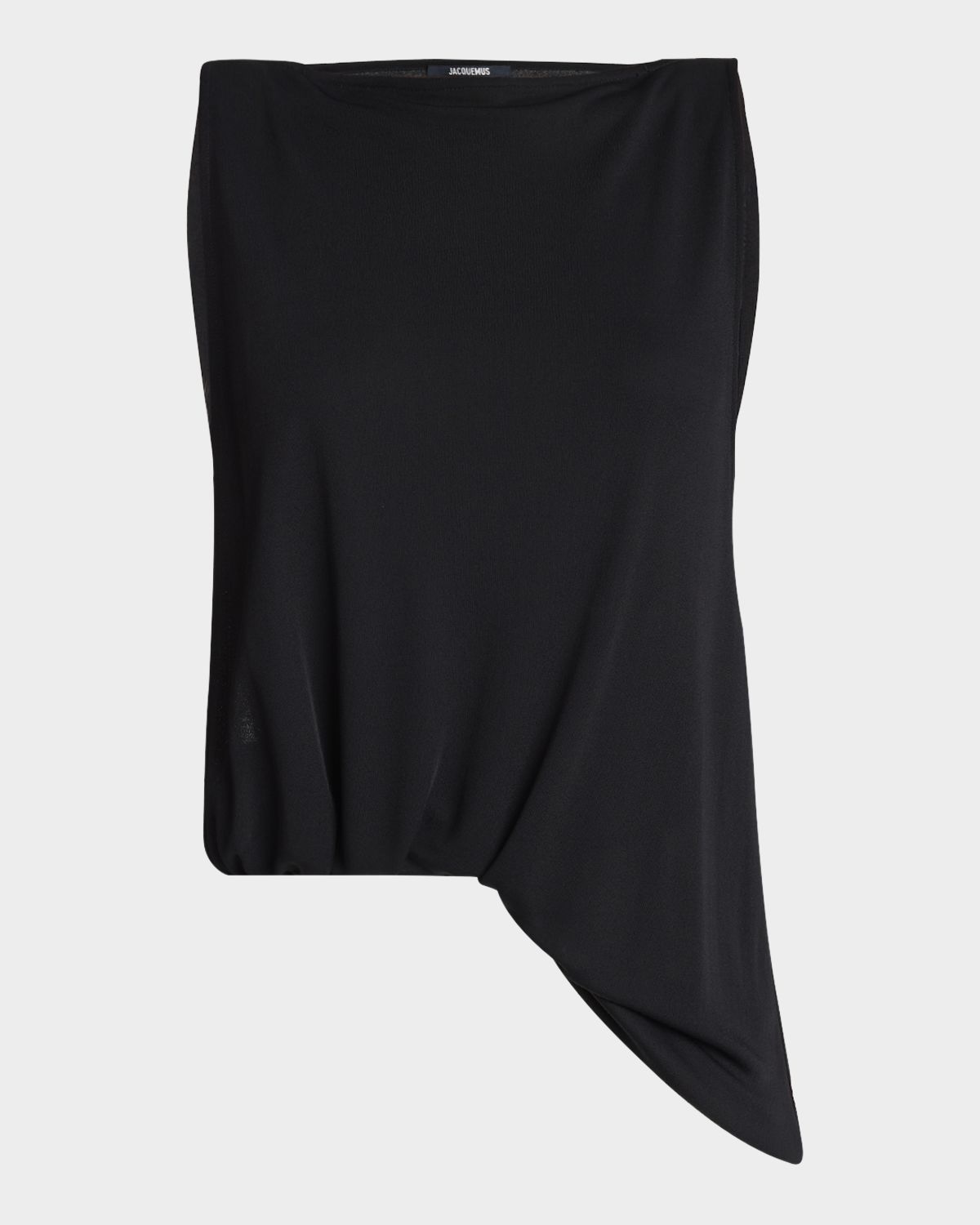Jacquemus Peplo Cutout Asymmetric Tank Top