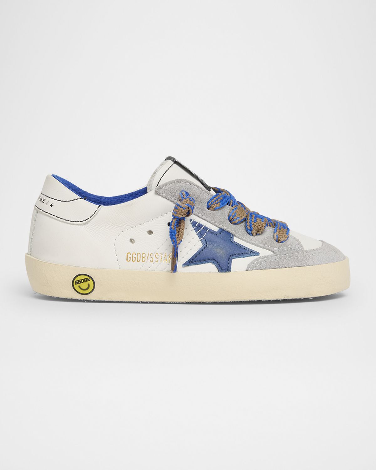 Golden Goose Boy 's Boy 's Super Star Young Leather and Suede Sneakers