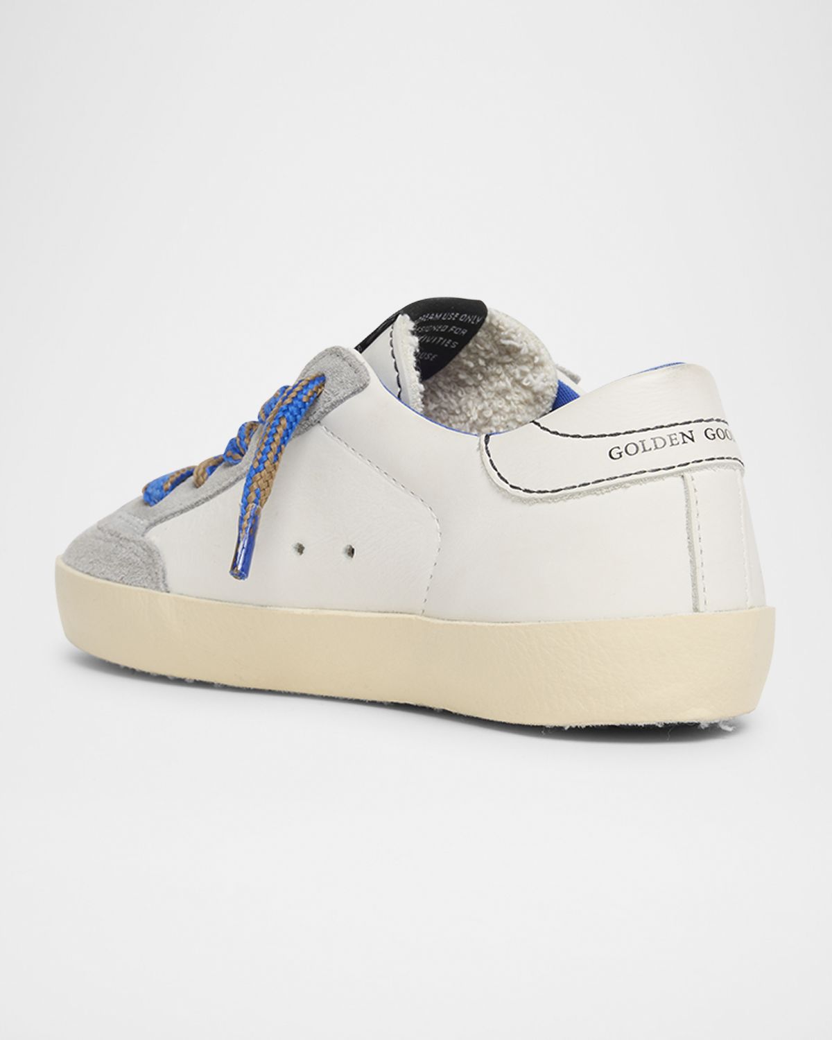 Golden Goose Boy 's Super Star Young Leather and Suede Sneakers | Thumbnail 2 Golden Goose Boy 's Super Star Young Leather and Suede Sneakers | Thumbnail 2