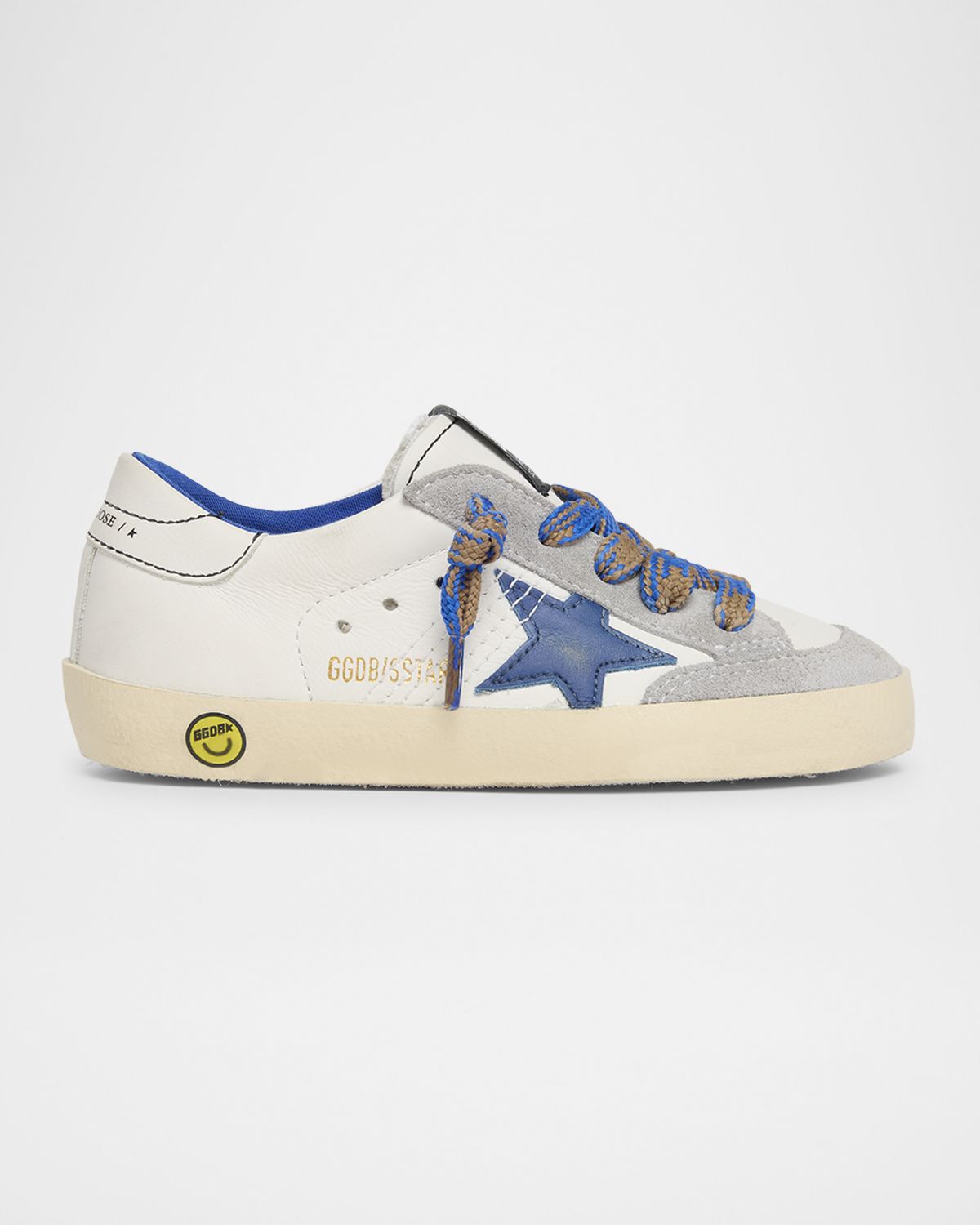 Golden Goose Boy 's Super Star Young Leather and Suede Sneakers