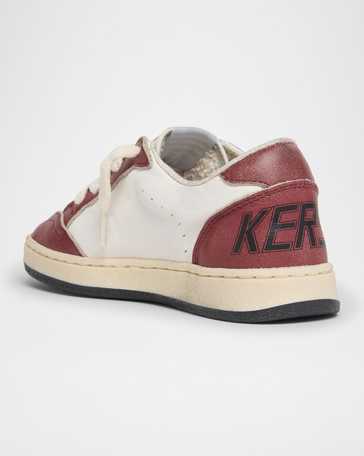 Golden Goose Boy 's Ball Star Young Nappa Leather Sneakers