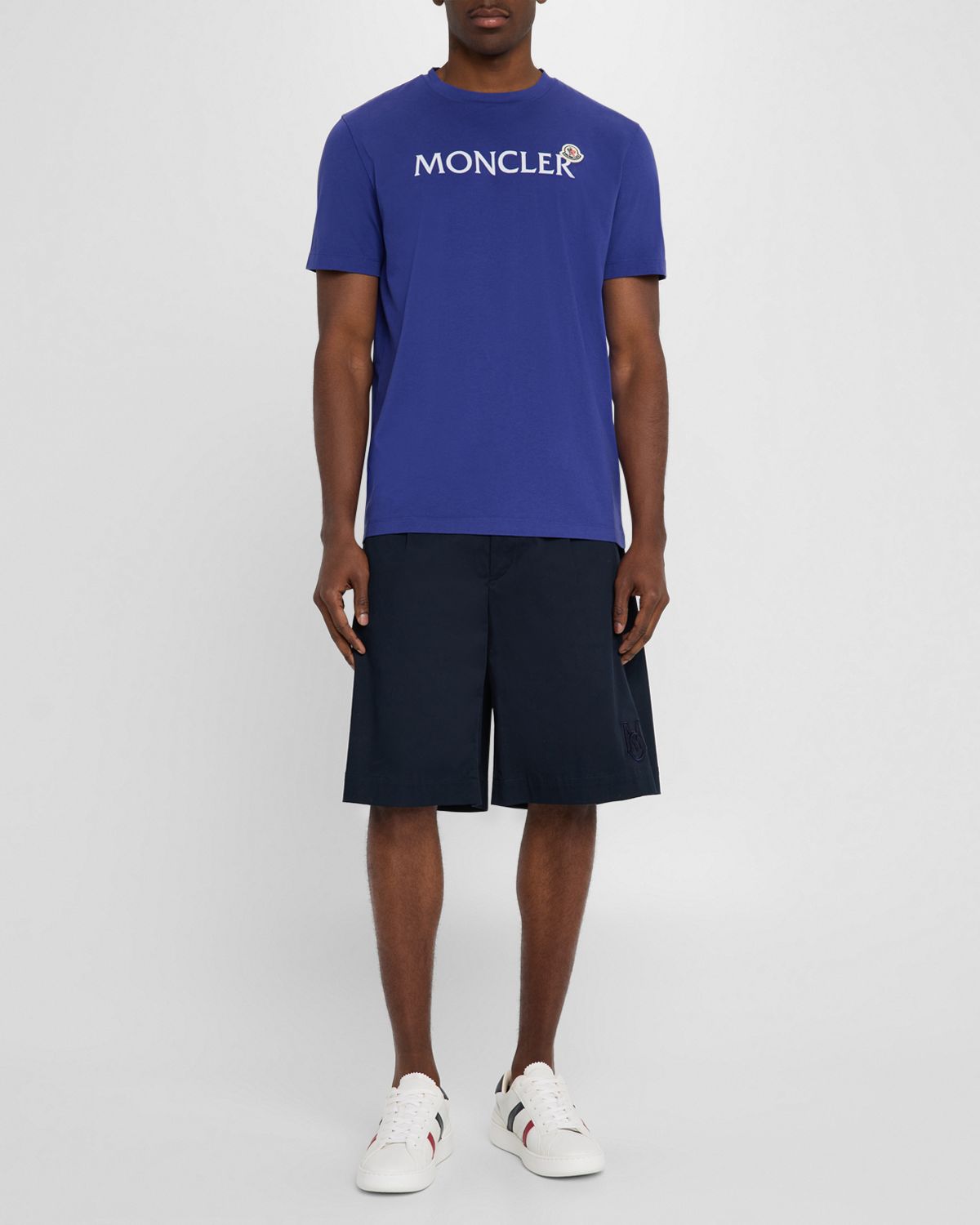Moncler Men 's Flocked Logo T-Shirt