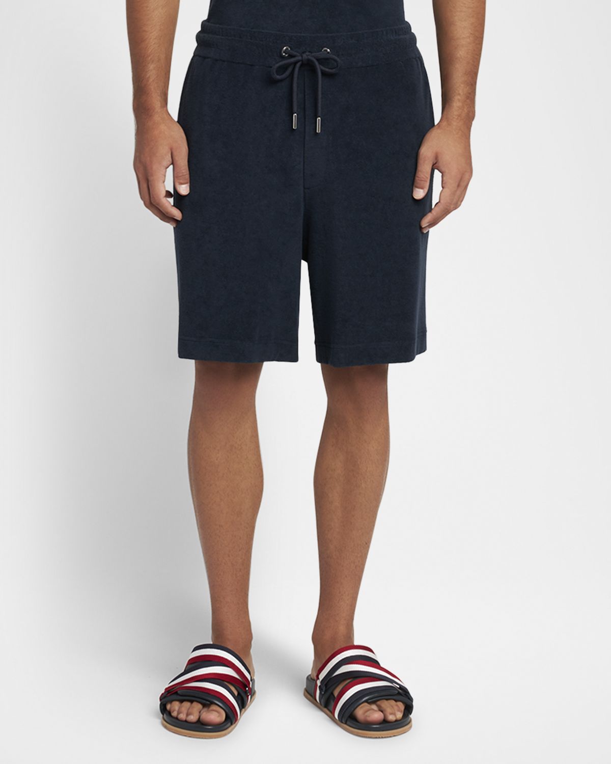 Moncler Men 's Terry Drawstring Shorts
