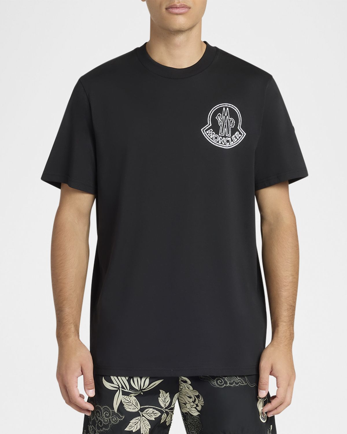 Moncler Men 's Logo Crew T-Shirt