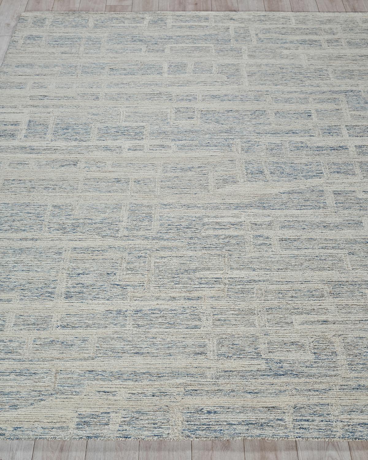 Exquisite Rugs Park City Hand-Tufted Blue/Ivory Rug | Thumbnail 3 Exquisite Rugs Park City Hand-Tufted Blue/Ivory Rug | Thumbnail 3