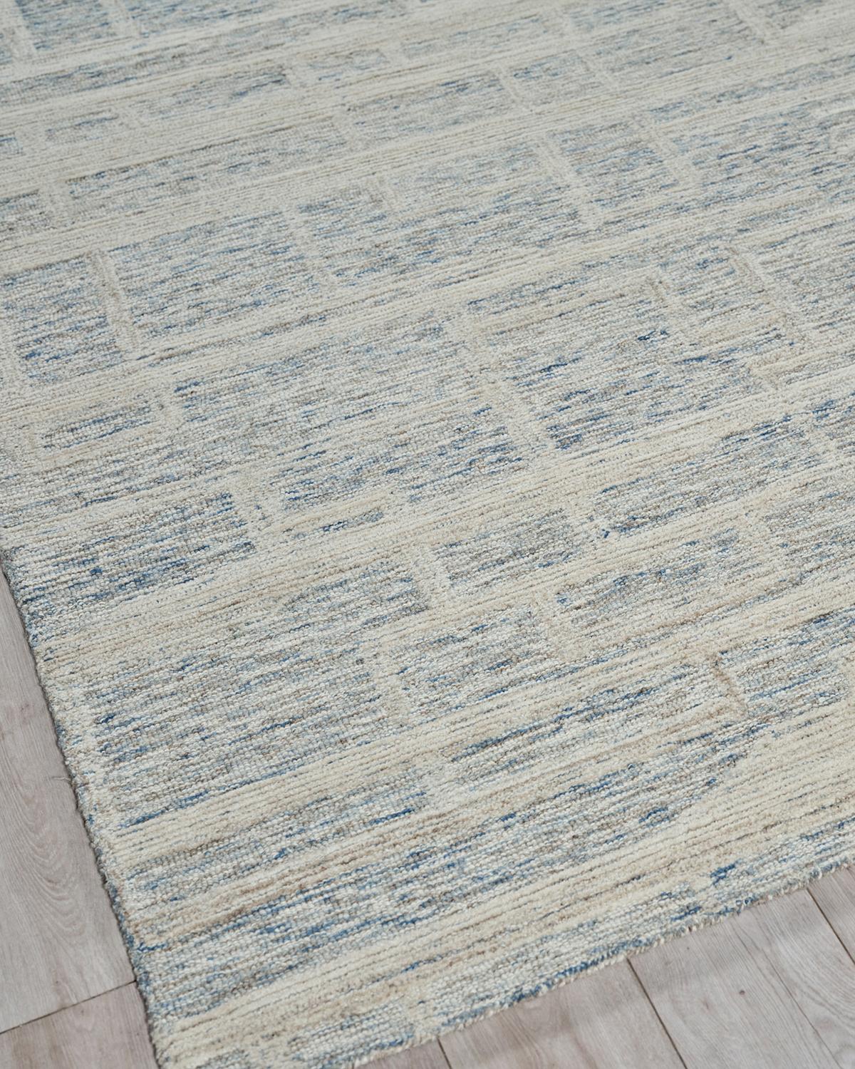 Exquisite Rugs Park City Hand-Tufted Blue/Ivory Rug | Thumbnail 4 Exquisite Rugs Park City Hand-Tufted Blue/Ivory Rug | Thumbnail 4