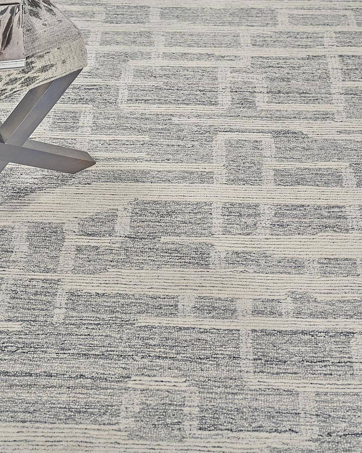 Exquisite Rugs Park City Hand-Tufted Gray/Ivory Rug | Thumbnail 8 Exquisite Rugs Park City Hand-Tufted Gray/Ivory Rug | Thumbnail 8