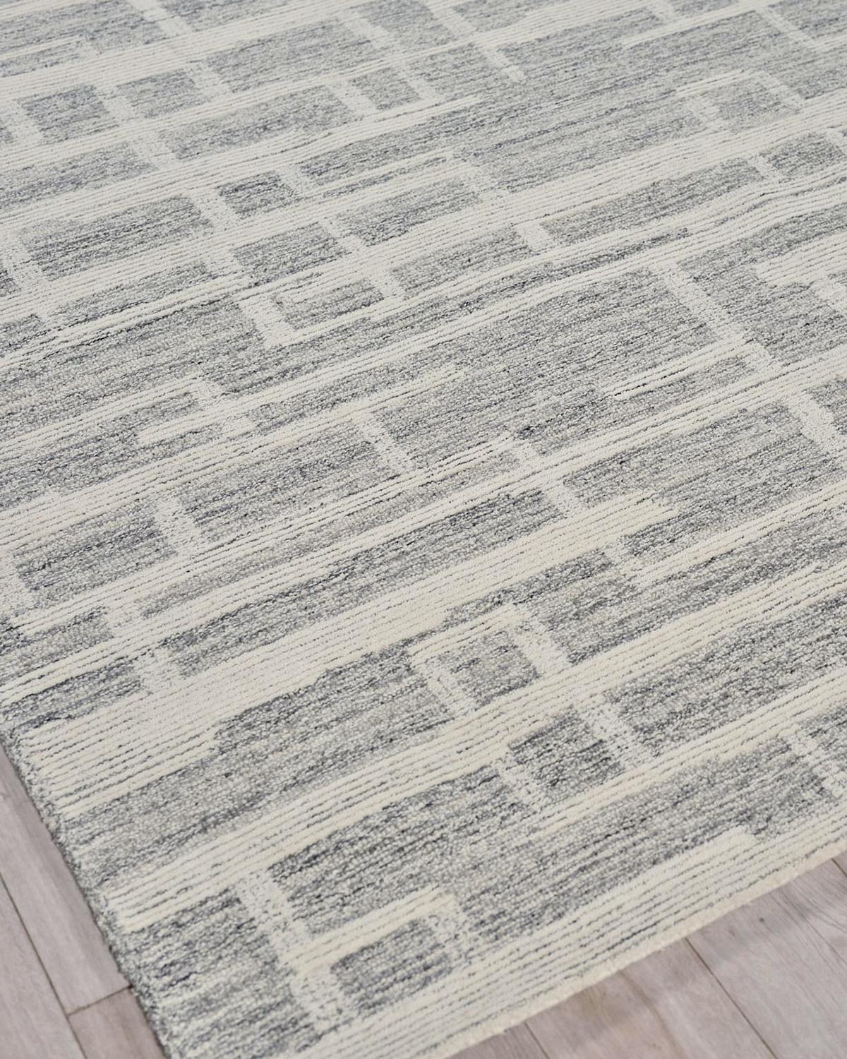 Exquisite Rugs Park City Hand-Tufted Gray/Ivory Rug | Thumbnail 3 Exquisite Rugs Park City Hand-Tufted Gray/Ivory Rug | Thumbnail 3