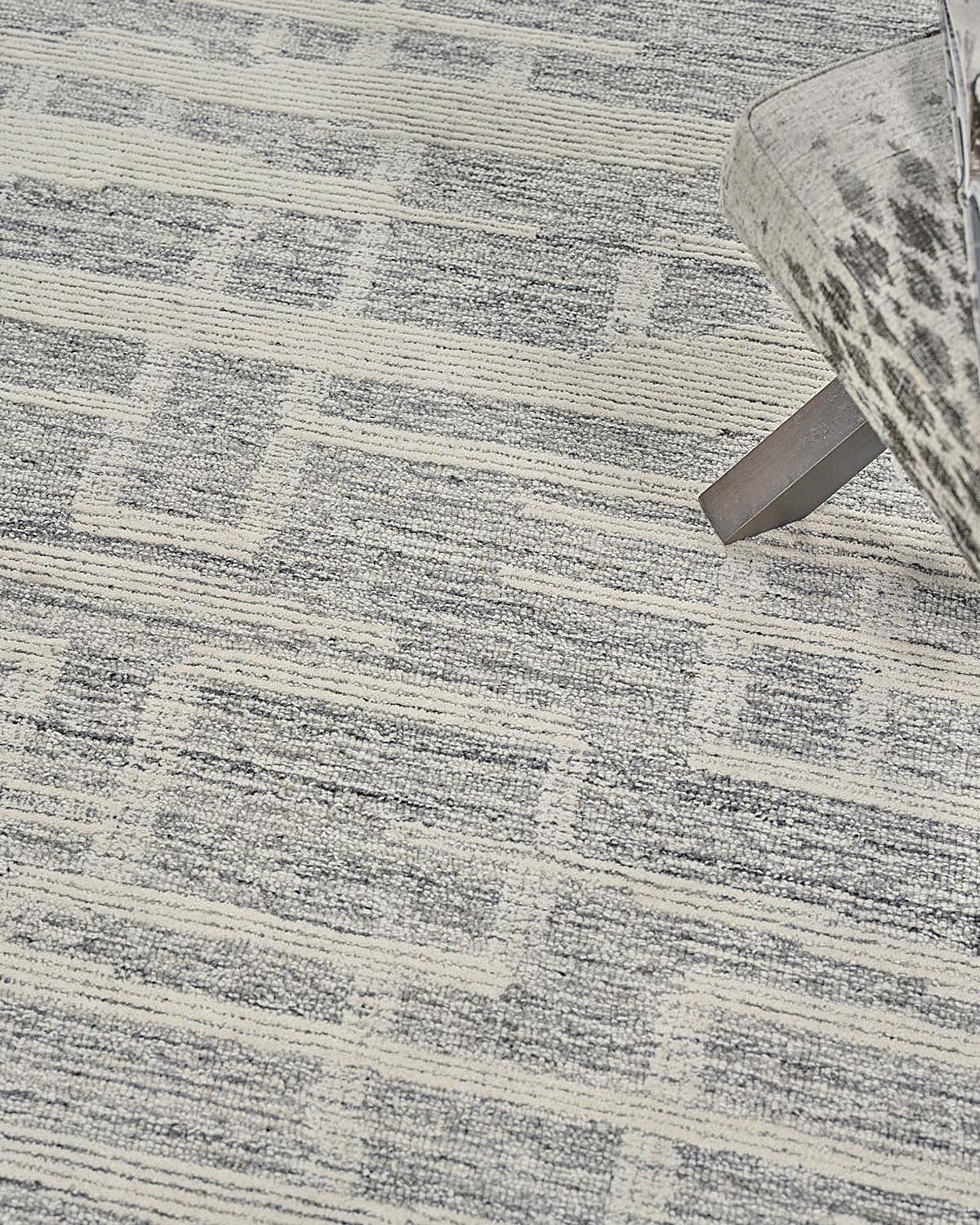 Exquisite Rugs Park City Hand-Tufted Gray/Ivory Rug | Thumbnail 6 Exquisite Rugs Park City Hand-Tufted Gray/Ivory Rug | Thumbnail 6