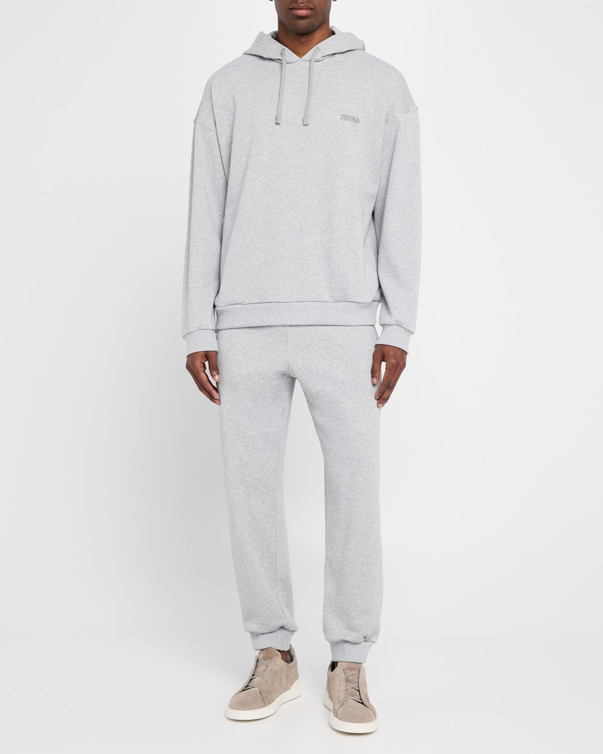 ZEGNA Men 's Cotton Sweatpants