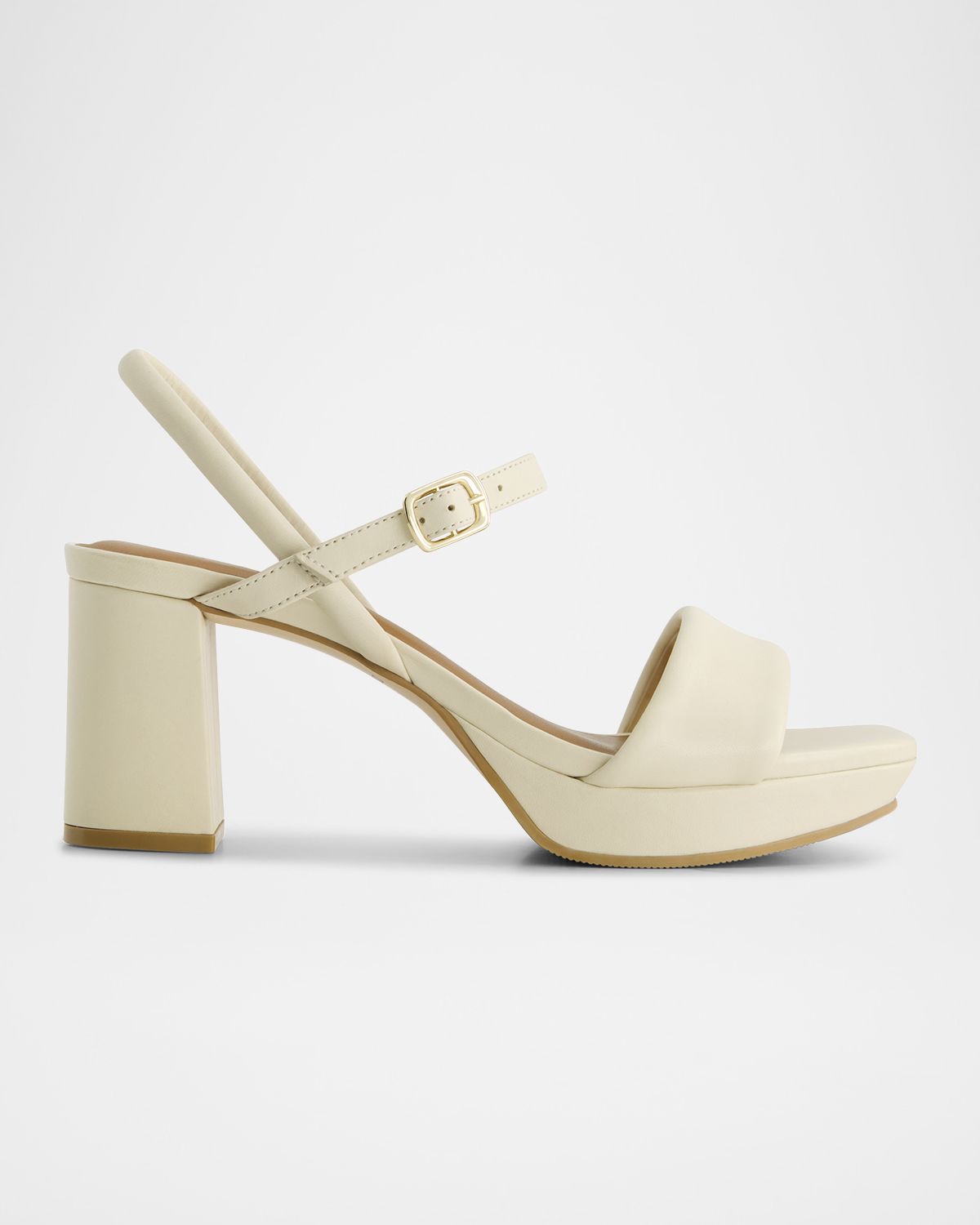 Bernardo Canto Leather Platform Sandals