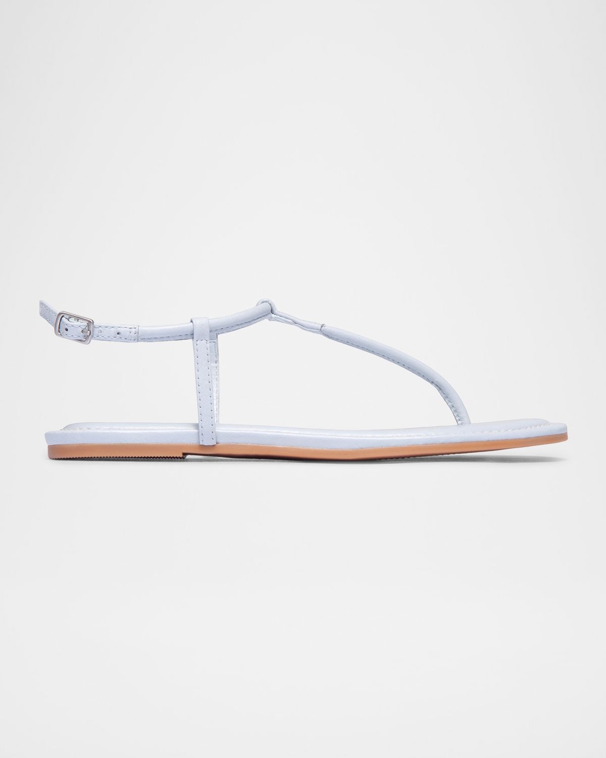 Bernardo Hercu Leather Ankle-Strap Flat Sandals | Thumbnail 5