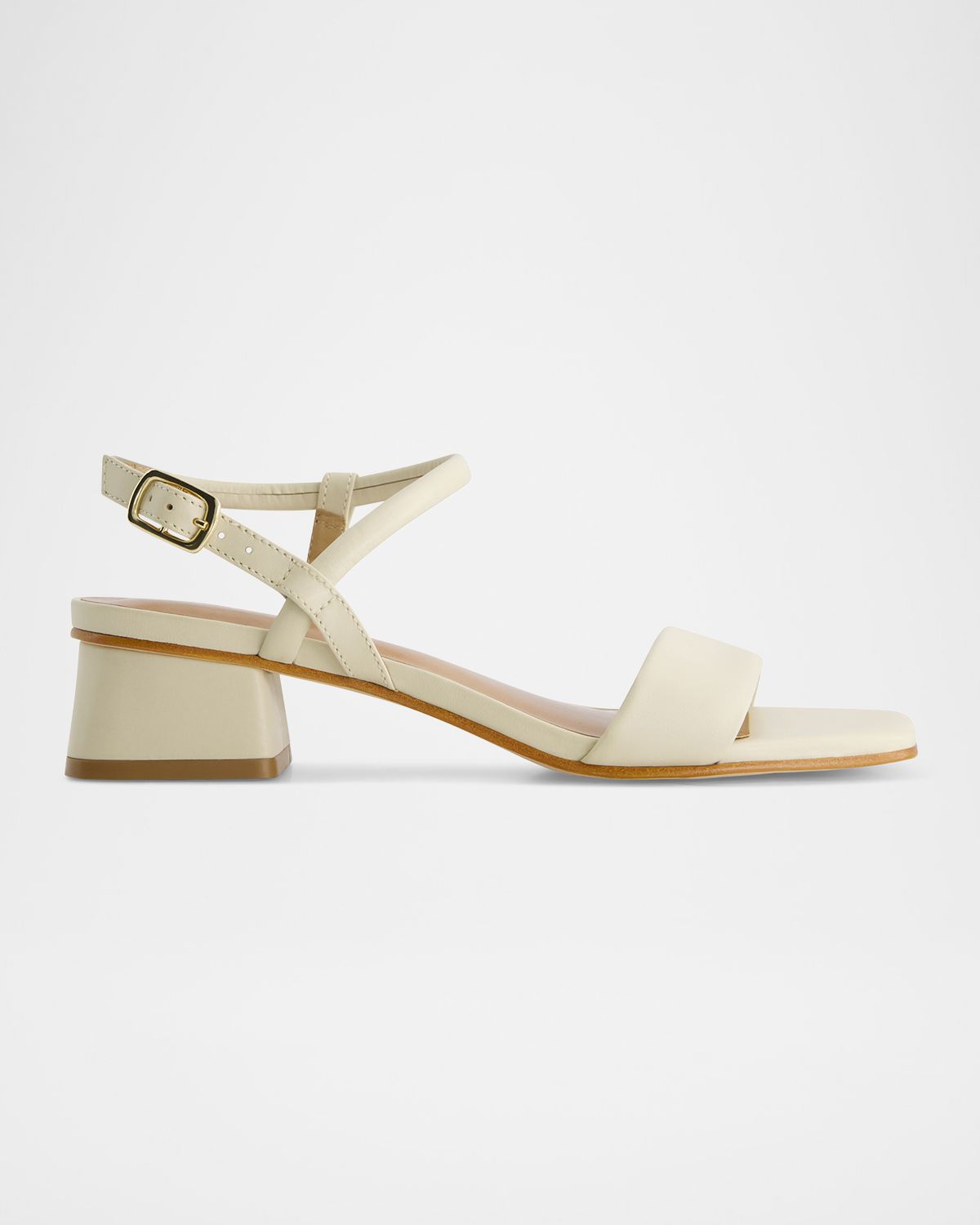 Bernardo Josei Leather Ankle-Strap Sandals | Thumbnail 4