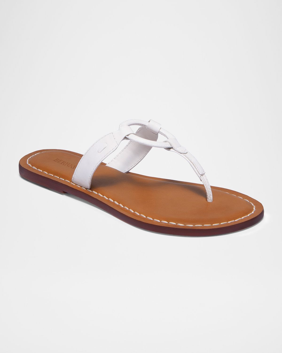 Bernardo Matrix Leather Flat Thong Sandals | Thumbnail 3