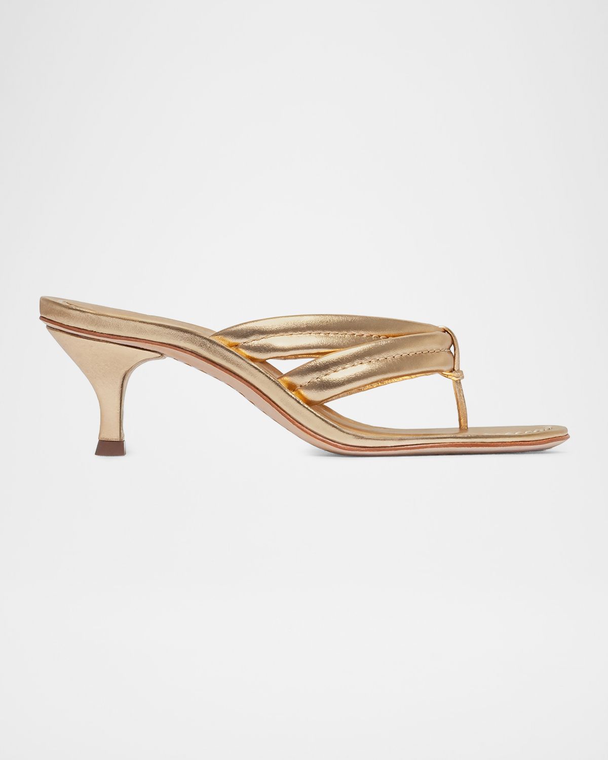 Bernardo Miami Kitten-Heel Leather Mule Sandals | Thumbnail 5 Bernardo Miami Kitten-Heel Leather Mule Sandals | Thumbnail 5
